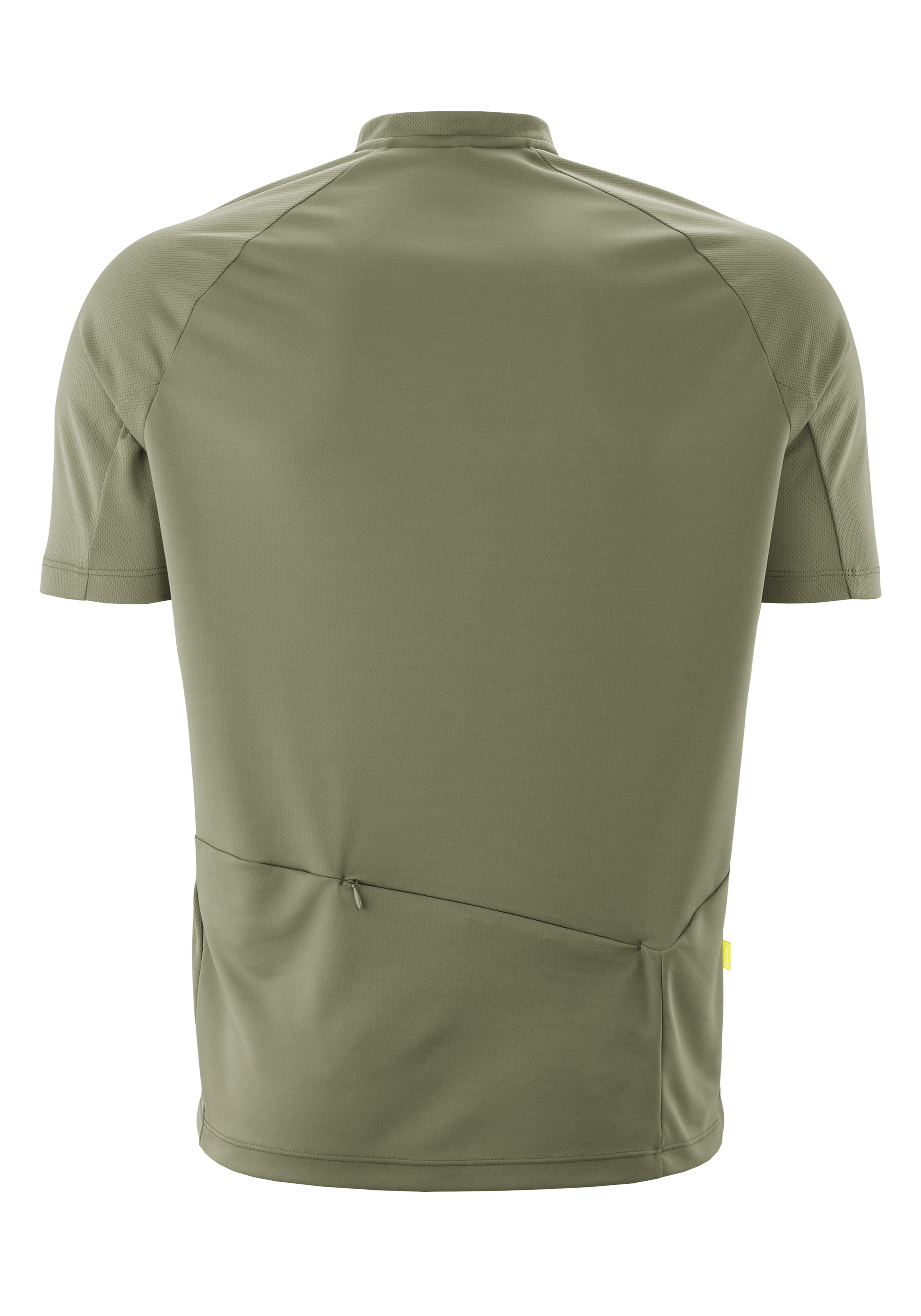 Gonso Radtrikot "SITIVO Jersey Blue M" Herren Fahrradtrikot mit Rückentasche, Half-Zip Trikot, Loose Fit