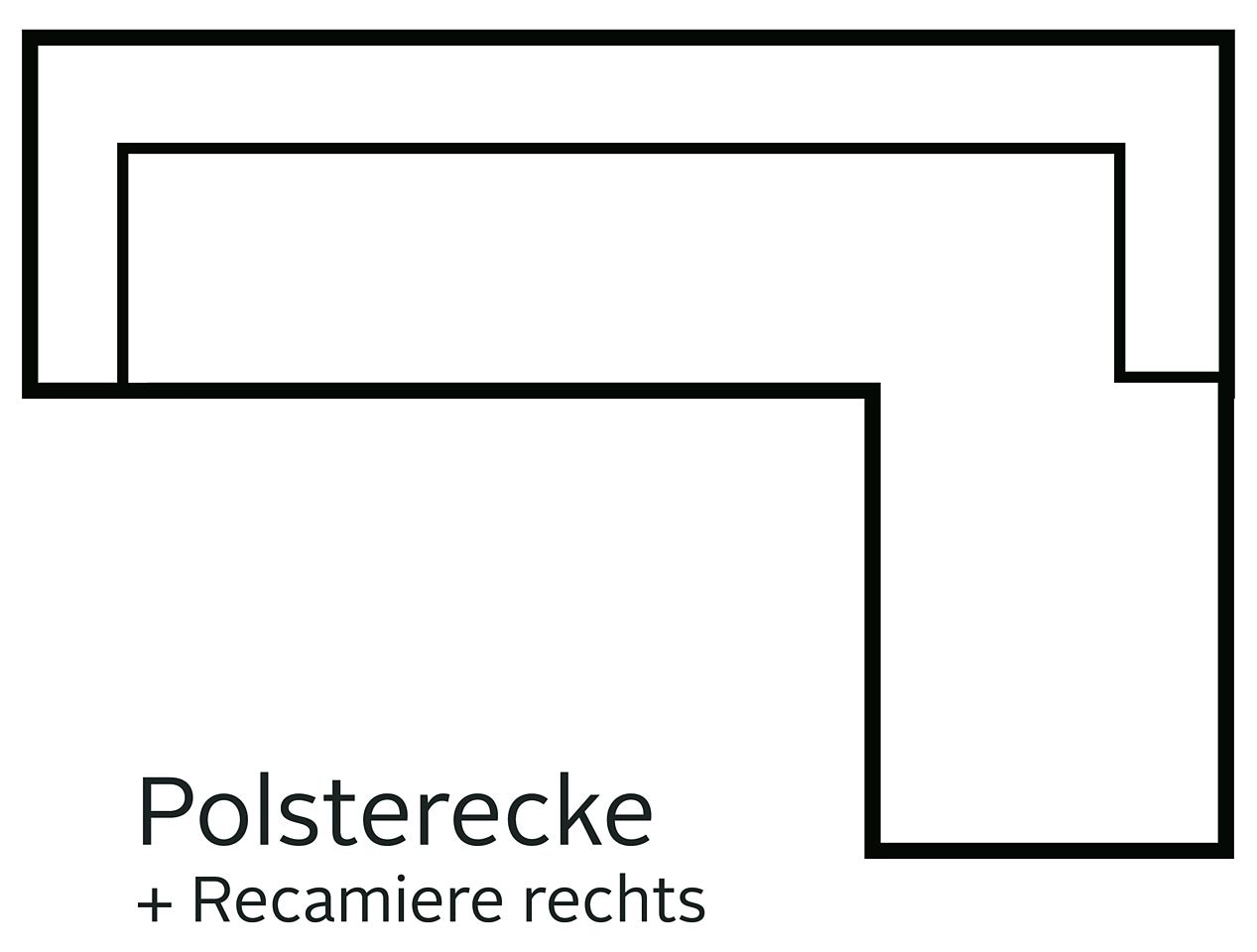 INOSIGN Ecksofa »Aurora, L-Form«, softer, legerer Sitzkomfort