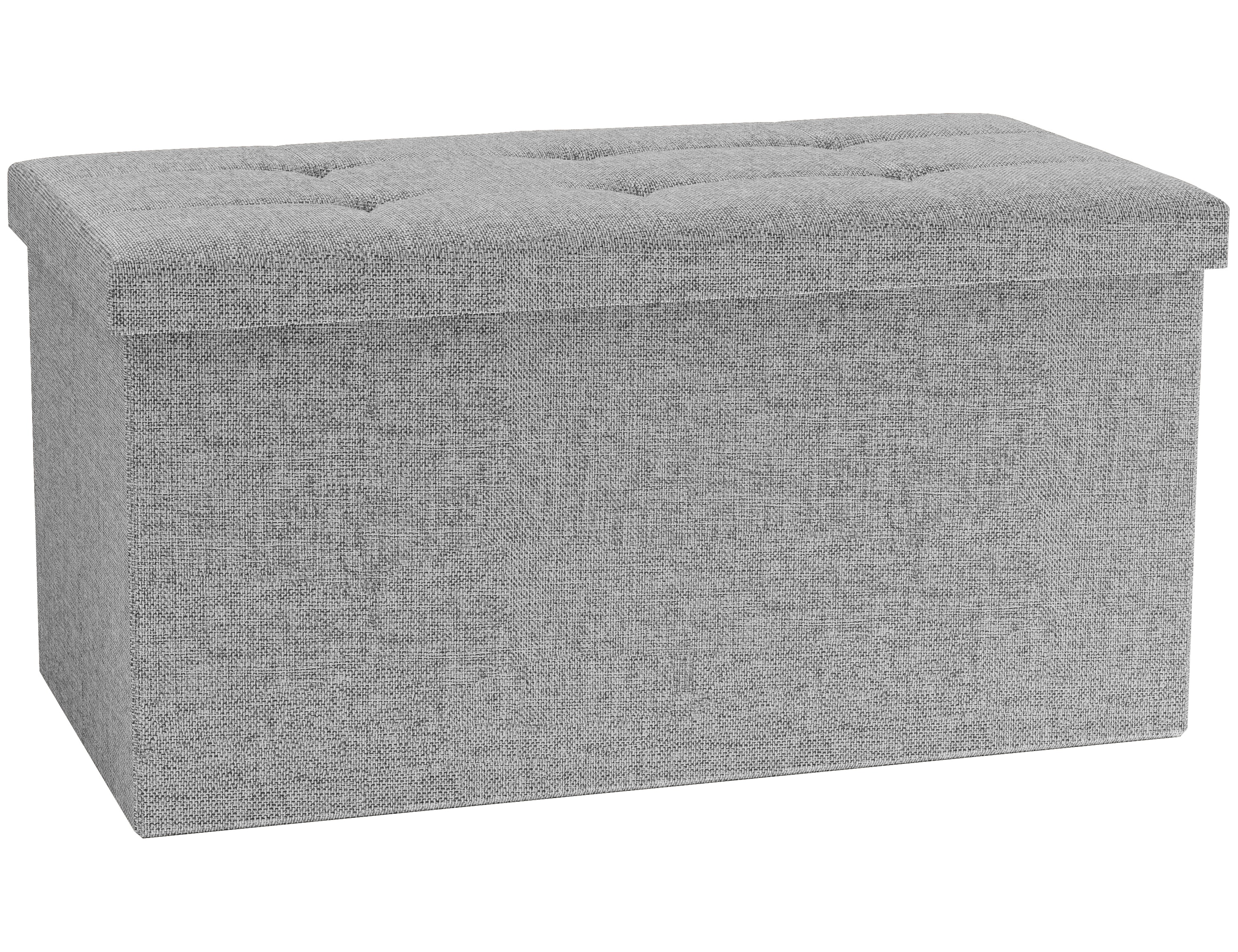 VCM Sitztruhe "Stoff Sitztruhe Sitzbank Aufbewahrungsbox Boxas" 1 Stk. tlg.