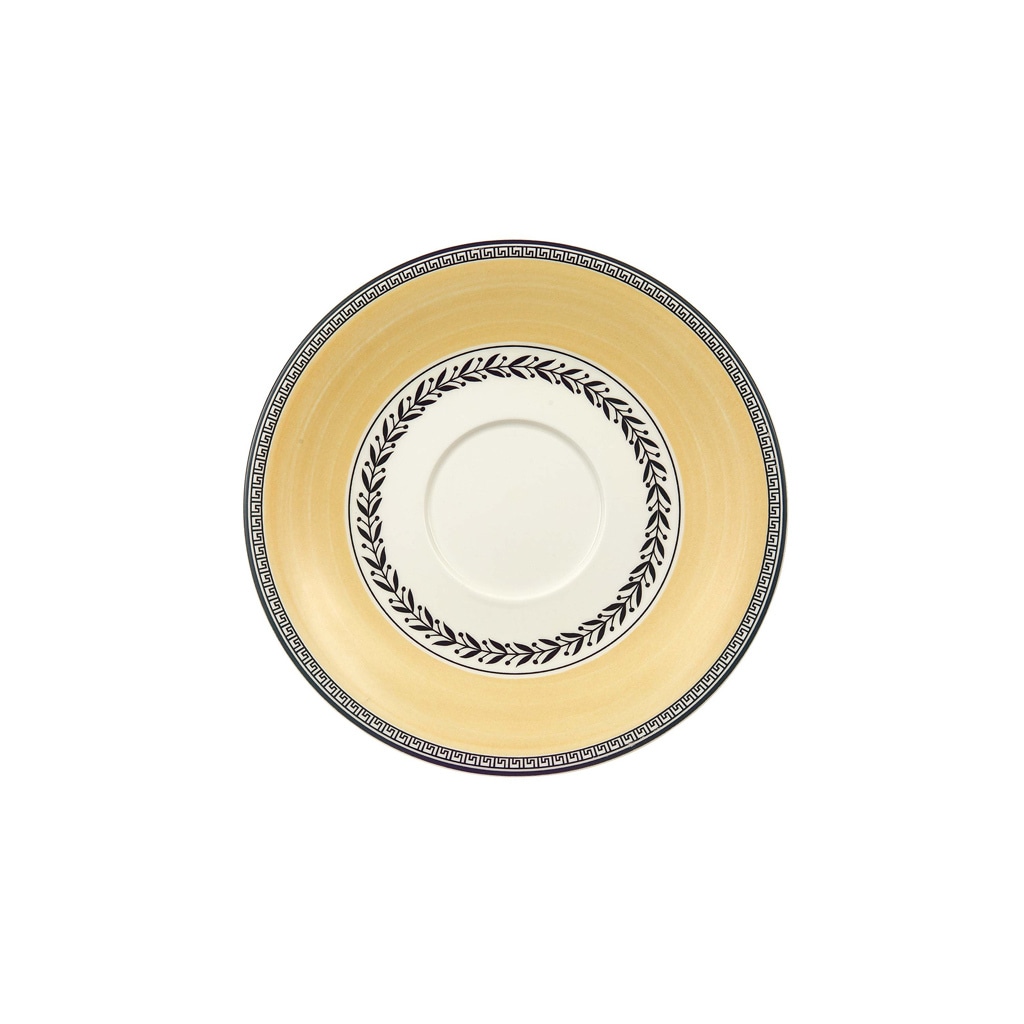 VILLEROY & BOCH Untertasse "Mokka- / Espressountertasse Audun Ferme ø 14 cm bunt", bunt, Speiseteller