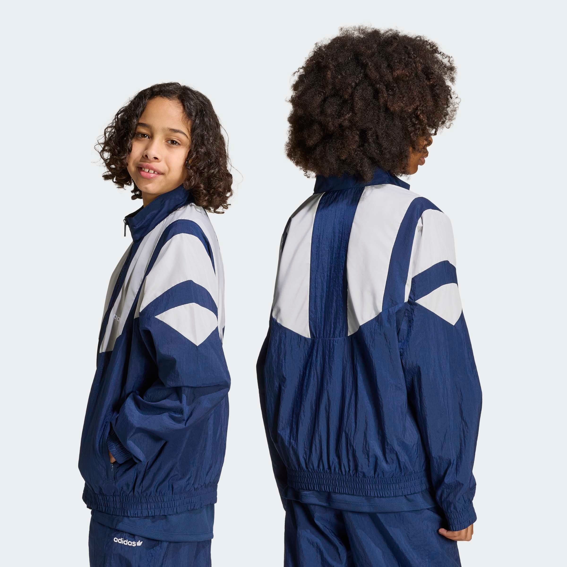 adidas Originals »OVERSIZED BLOCKED WOVEN TRACK« für Kinder, mit Reißverschluss, neutraler Schnitt