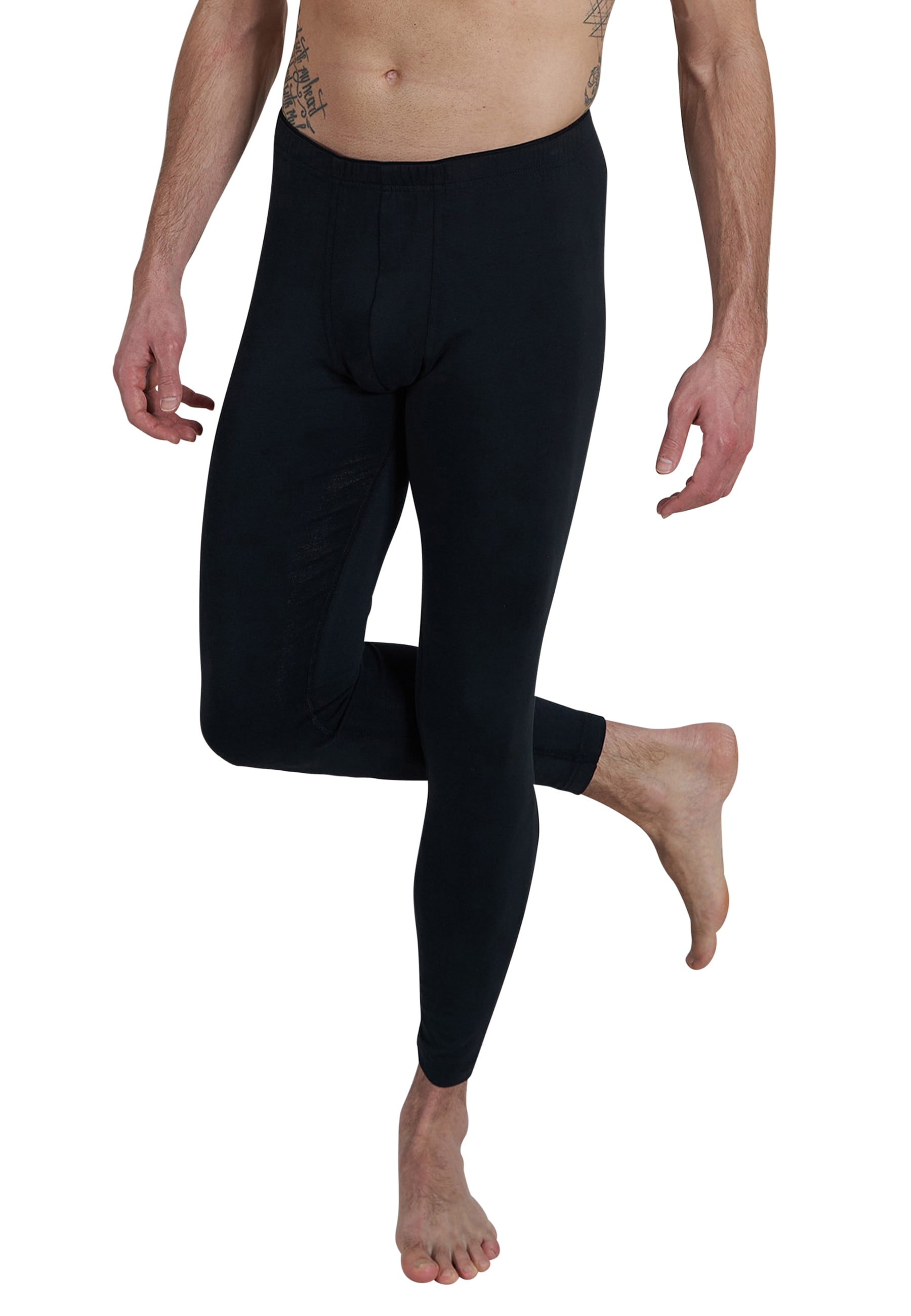 bugatti Lange Unterhose "BUGA Hose lang", eng, basic, wärmend, mit Logo, Ba günstig online kaufen
