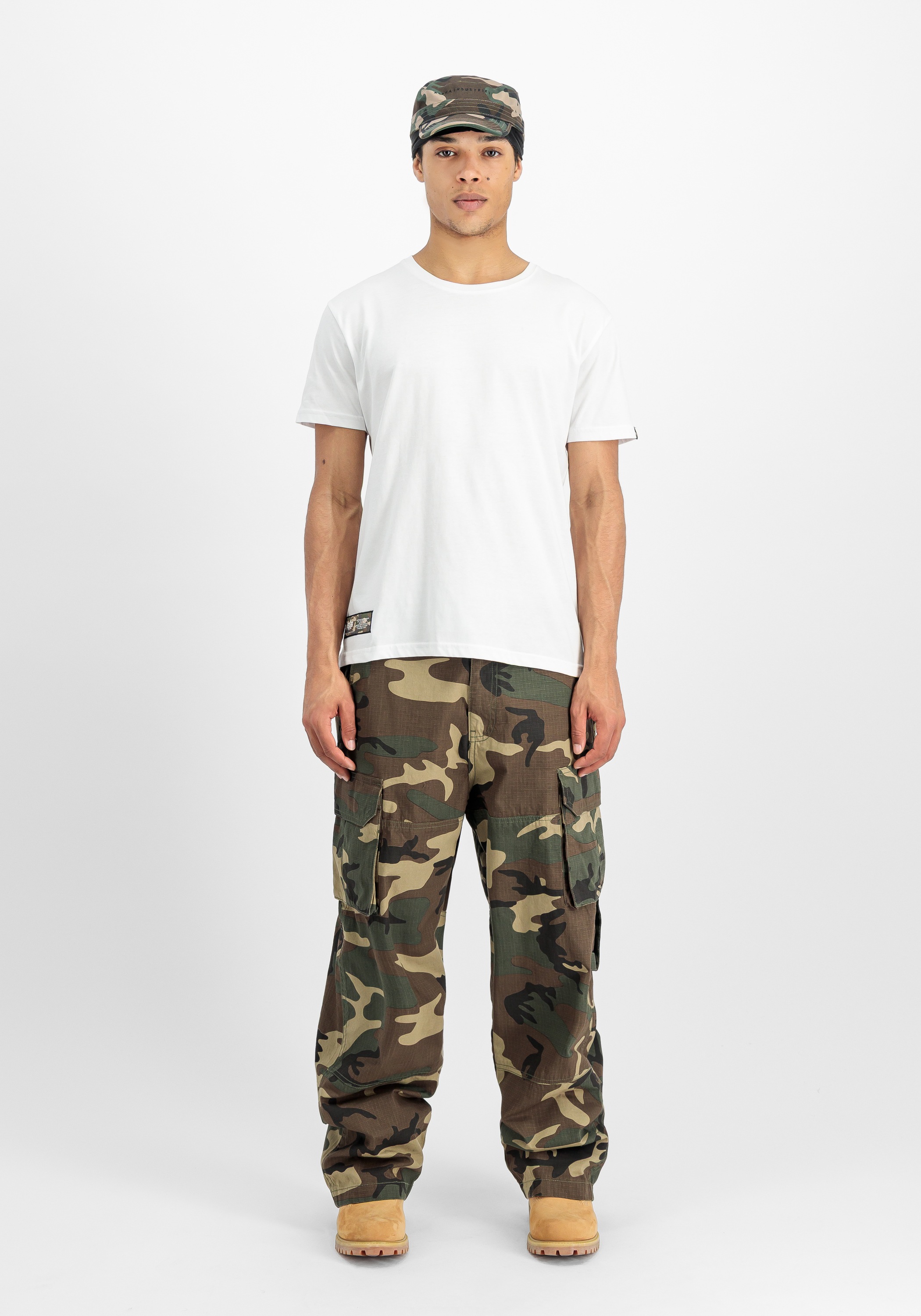 Alpha Industries T-Shirt »Camo Label Backprint T-Shirt«