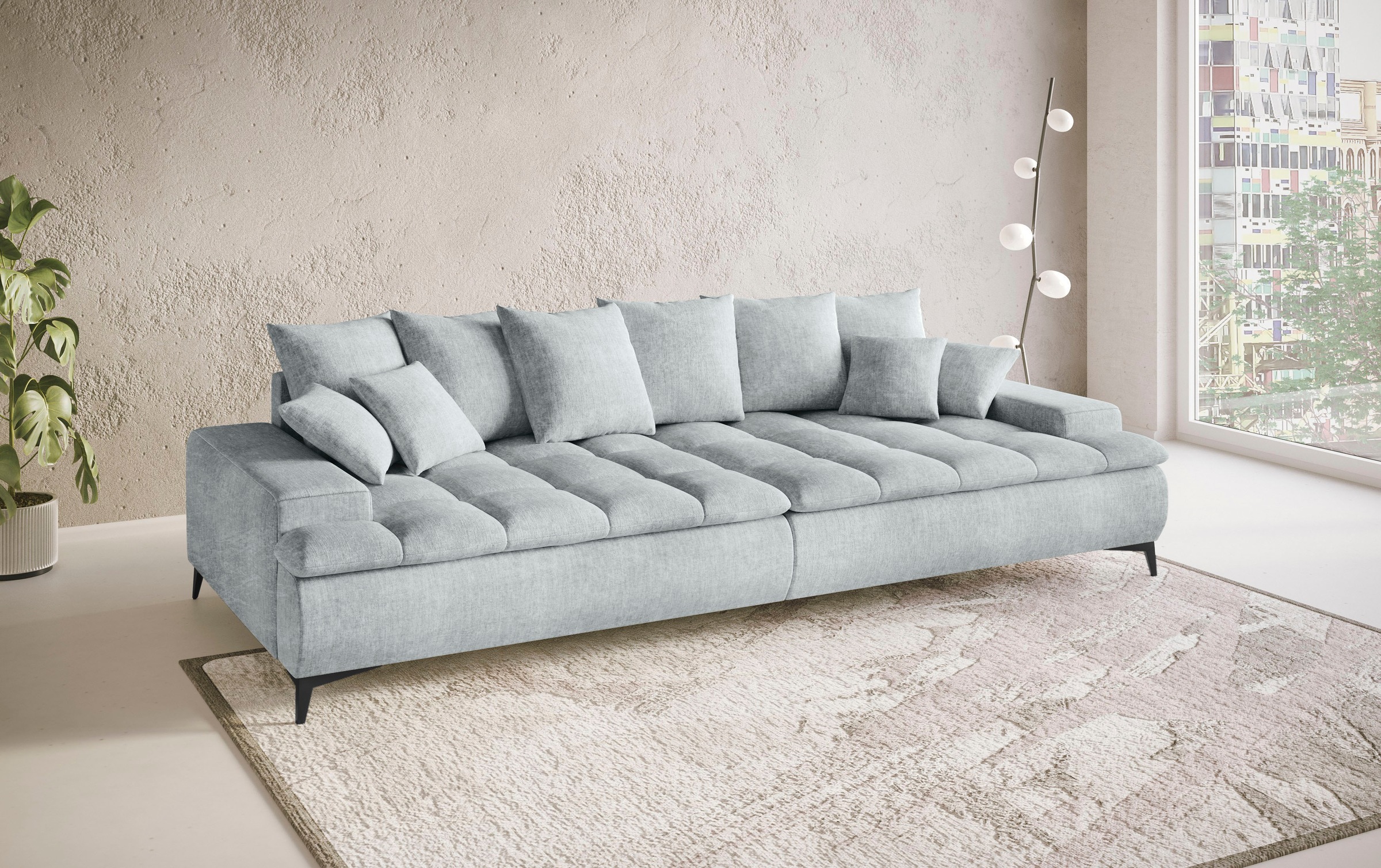 Mr. Couch Big-Sofa »Haiti III«, Mit Kaltschaum, bis 140 kg belastbar