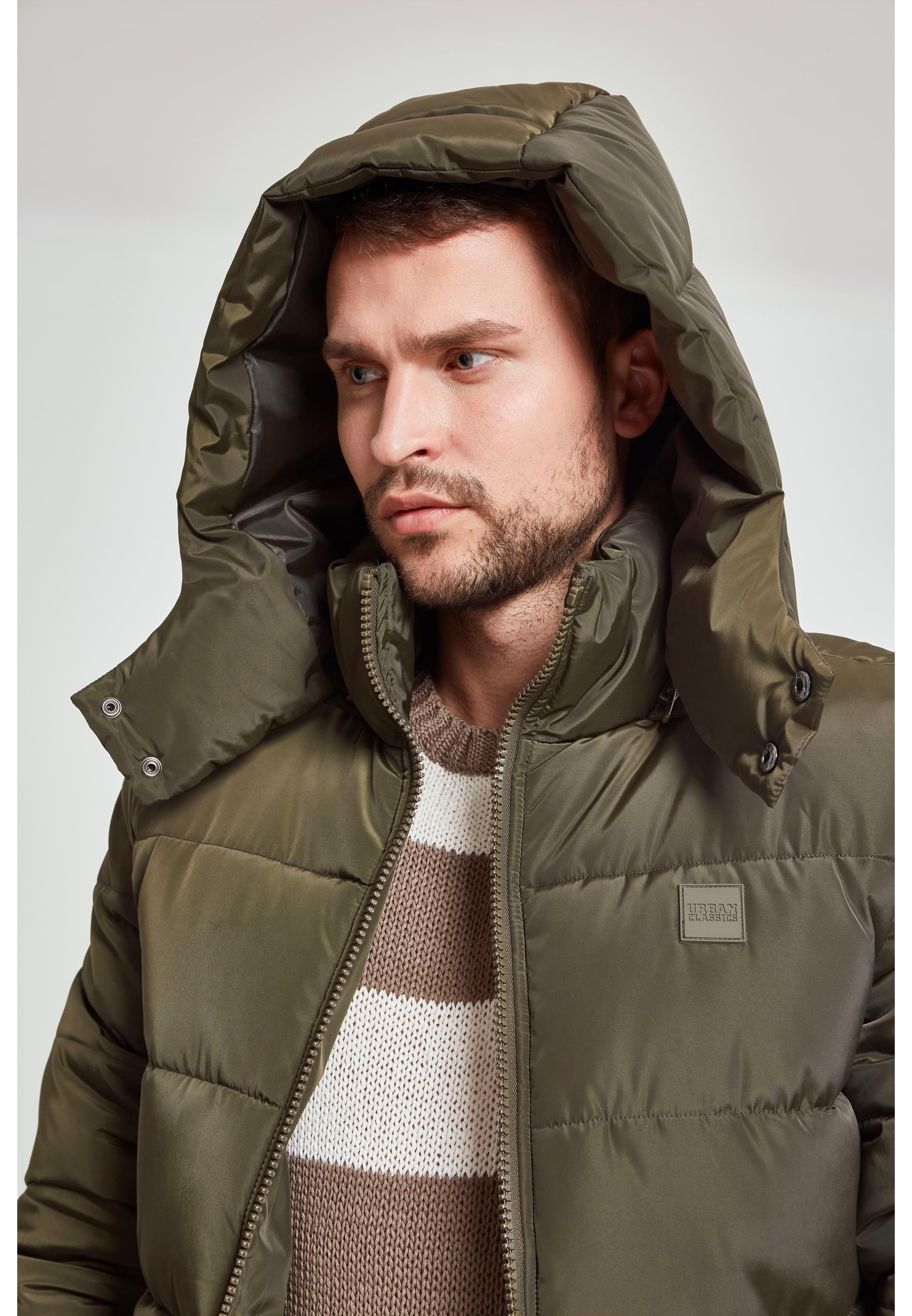 URBAN CLASSICS Allwetterjacke »Urban Classics Herren Hooded Puffer Jacket«, (1 St.), mit Kapuze