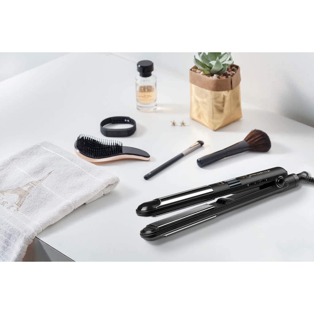 Rowenta Glätteisen »SF4210 Liss & Curl«, Keramik-Beschichtung