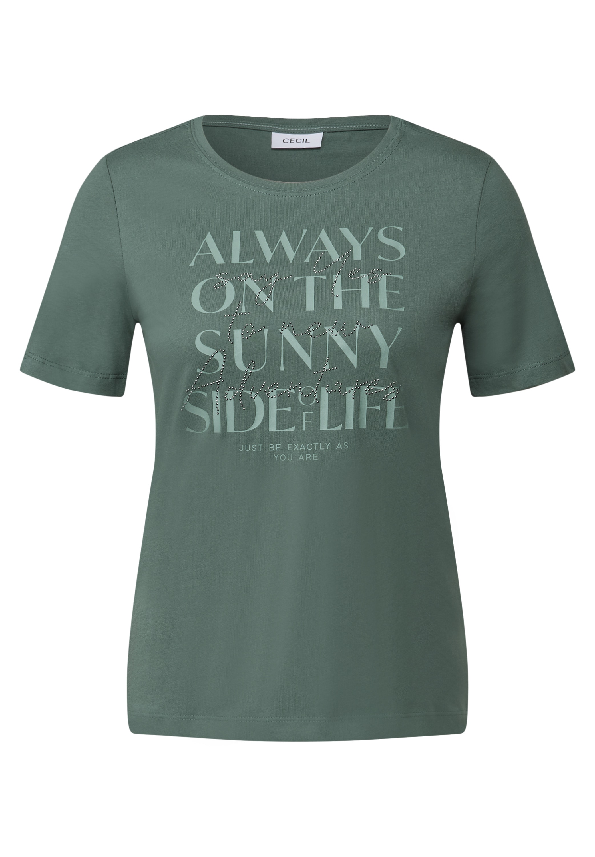 Cecil Print-Shirt, aus reiner Baumwolle