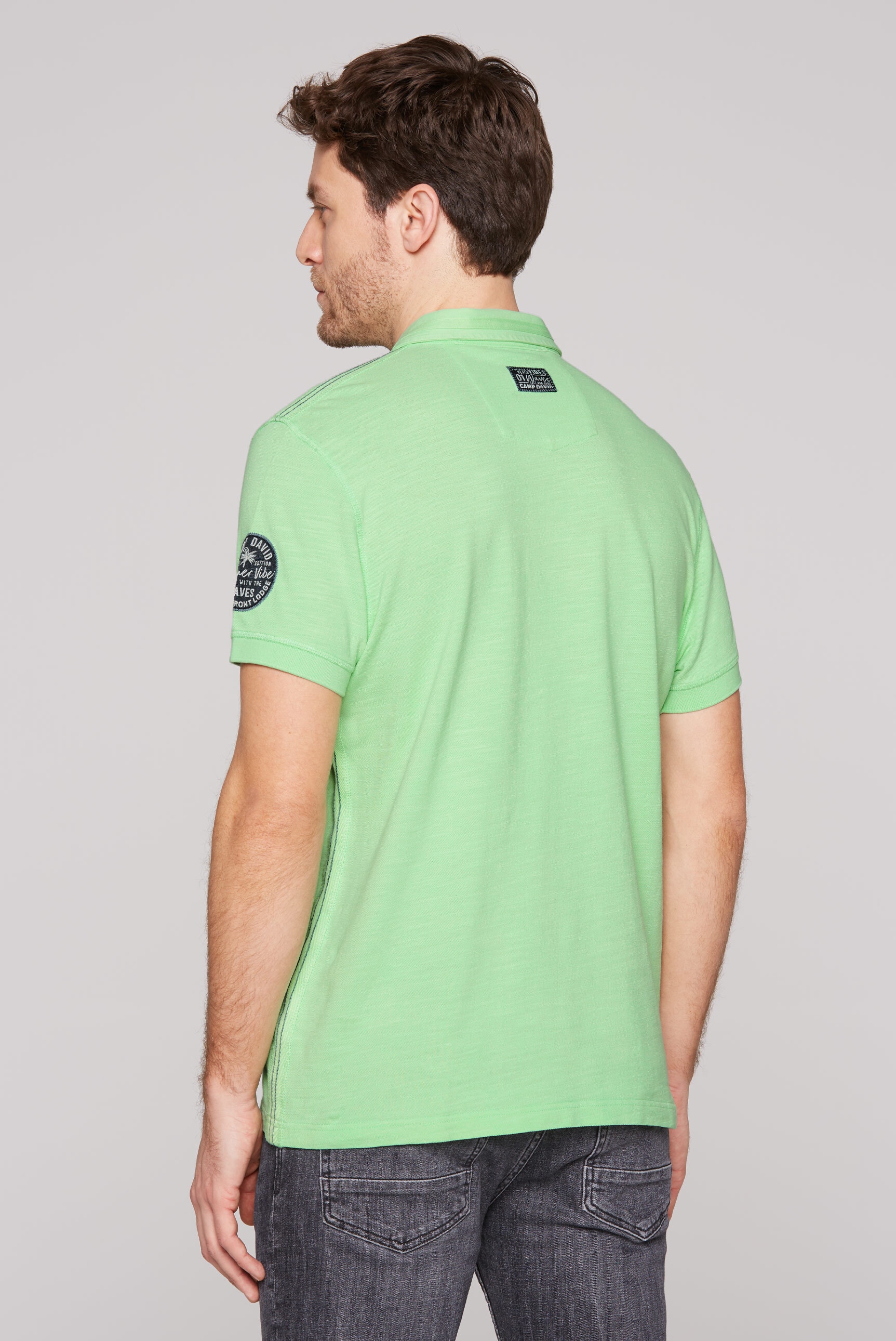 CAMP DAVID Poloshirt, aus Baumwolle