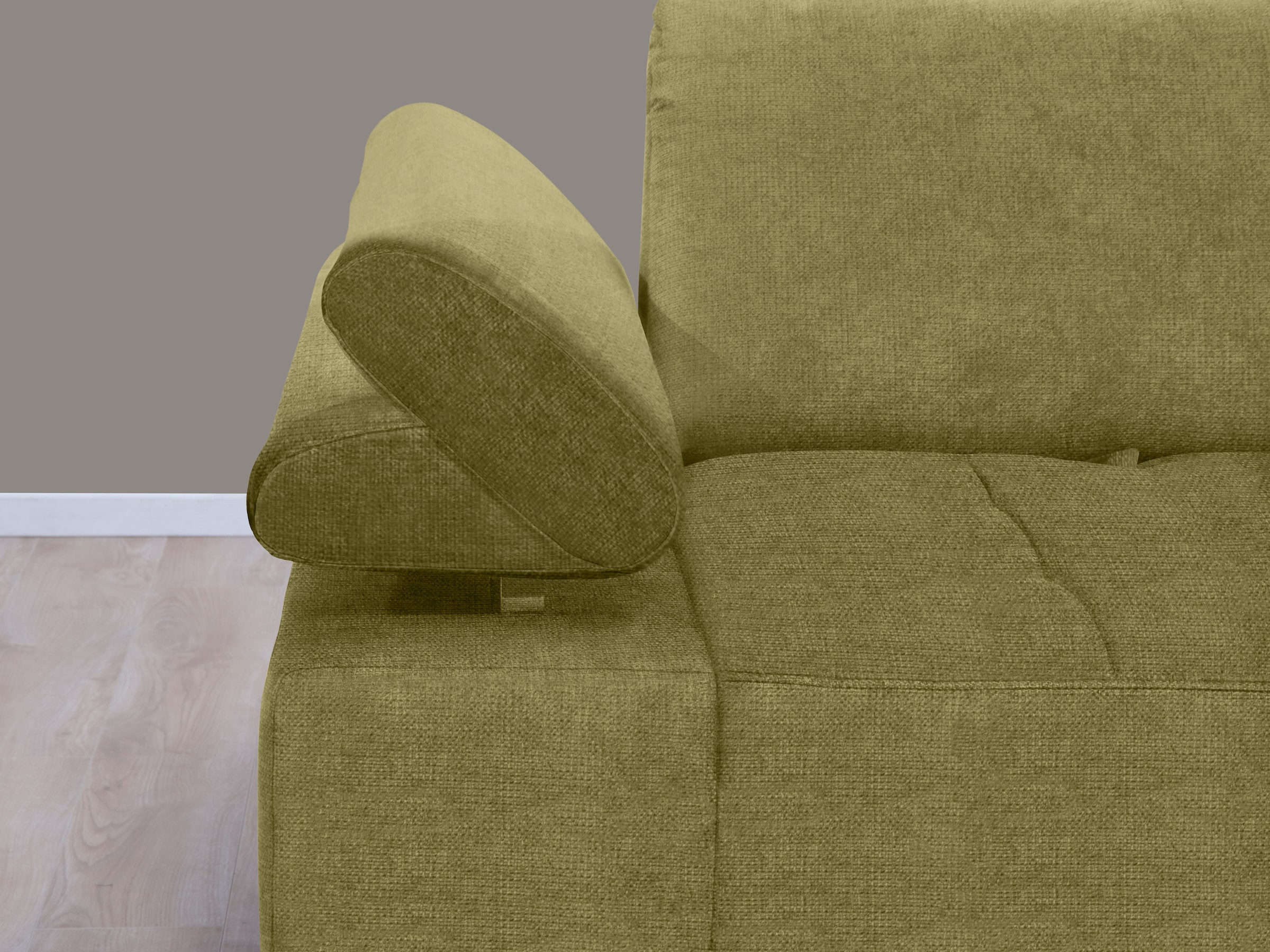 alina Ecksofa »Royce«, inklusive Sitztiefenverstellung, 296 cm breit