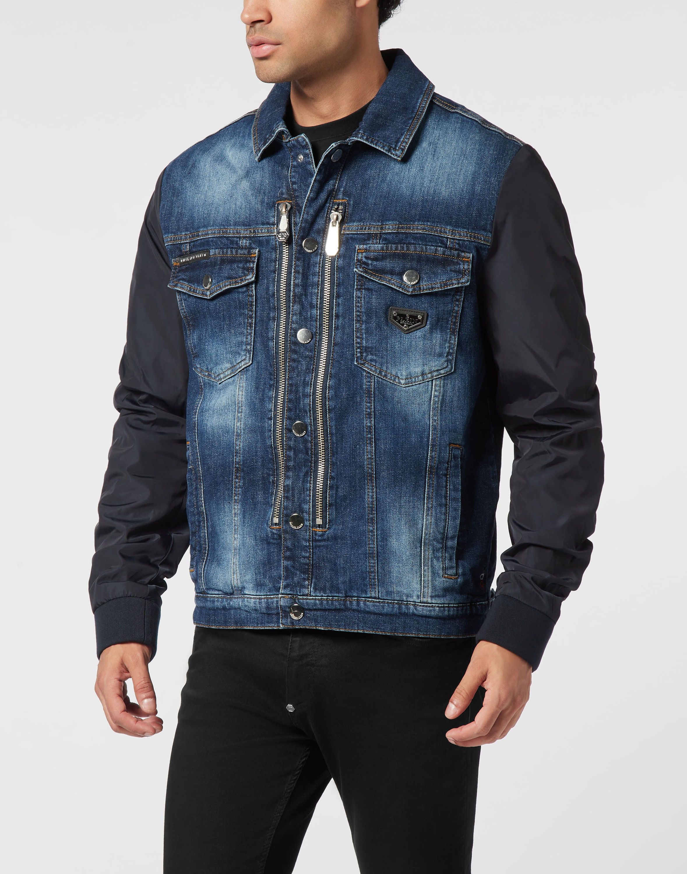 PHILIPP PLEIN Jeansjacke "College" günstig online kaufen