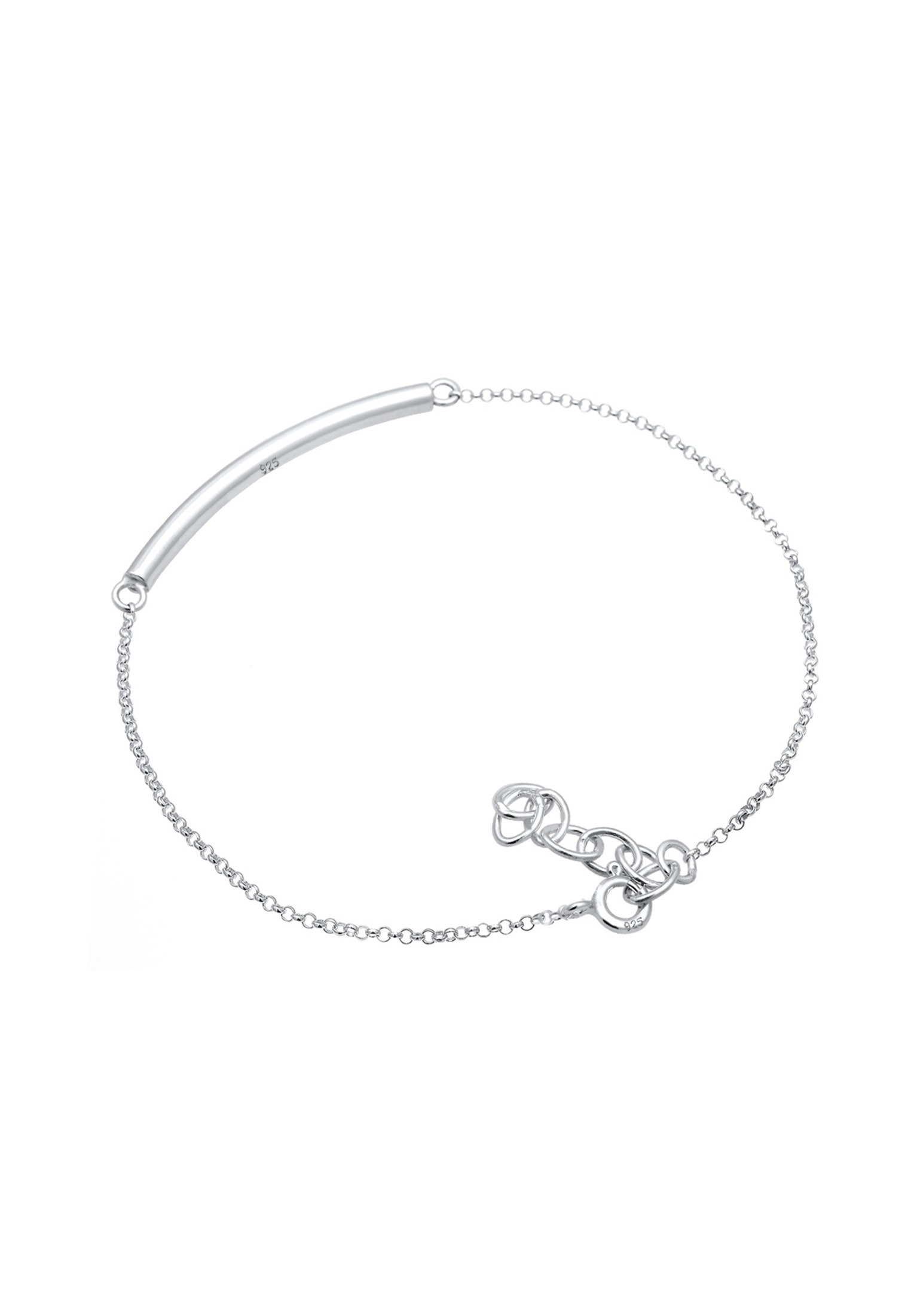 Elli Armband »Geo Minimal Basic Tube Cool 925 Silber Branché«