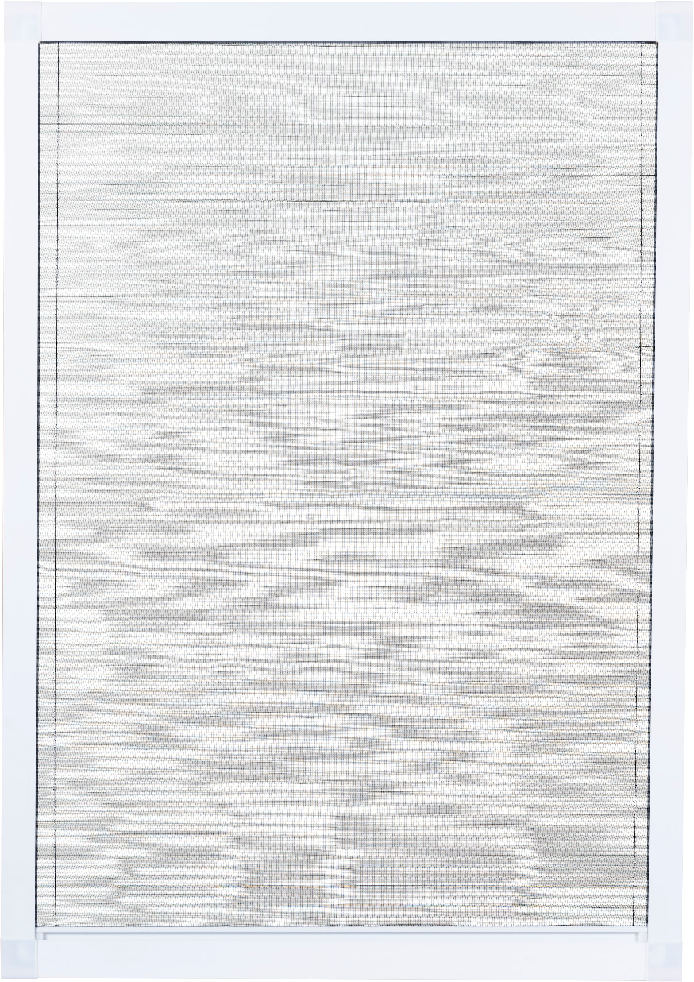 hecht international Insektenschutzplissee »Compact«, transparent, ohne Bohren, verspannt, flächenversetzt, 130x150 cm
