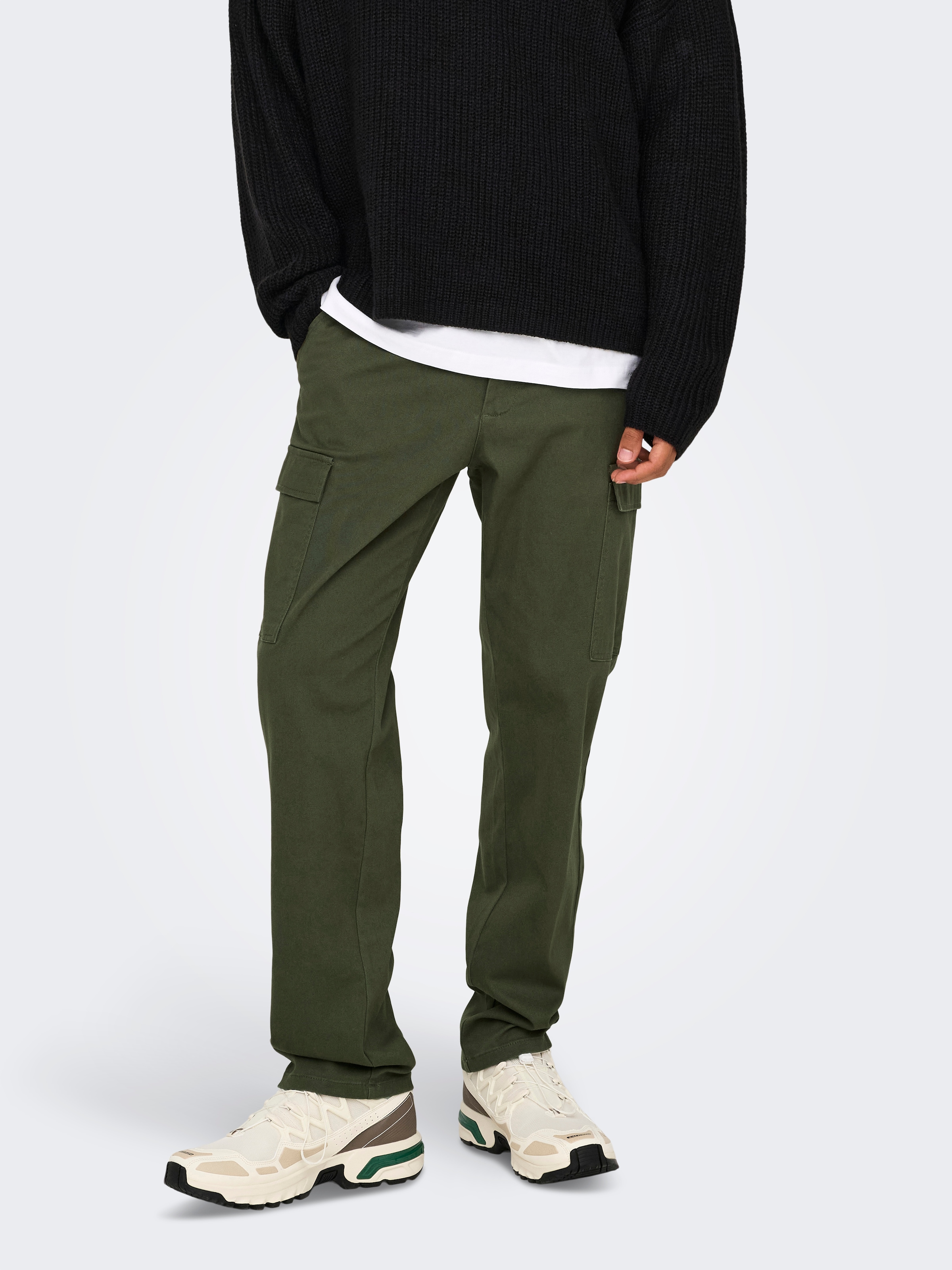 ONLY & SONS Cargohose "ONSNICKY CARGO STRAIGHT 0241 PANT NOOS" günstig online kaufen