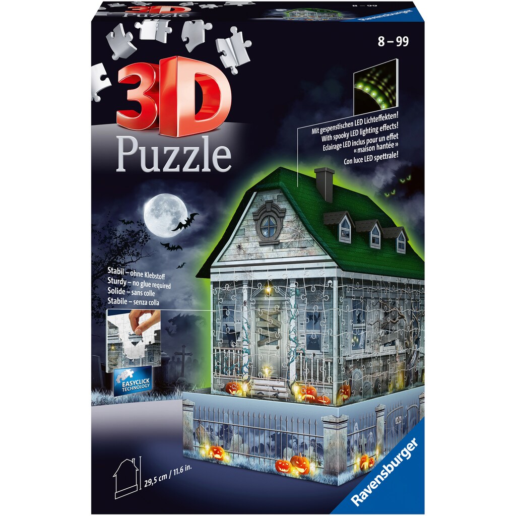 Ravensburger 3D-Puzzle »Gruselhaus bei Nacht«