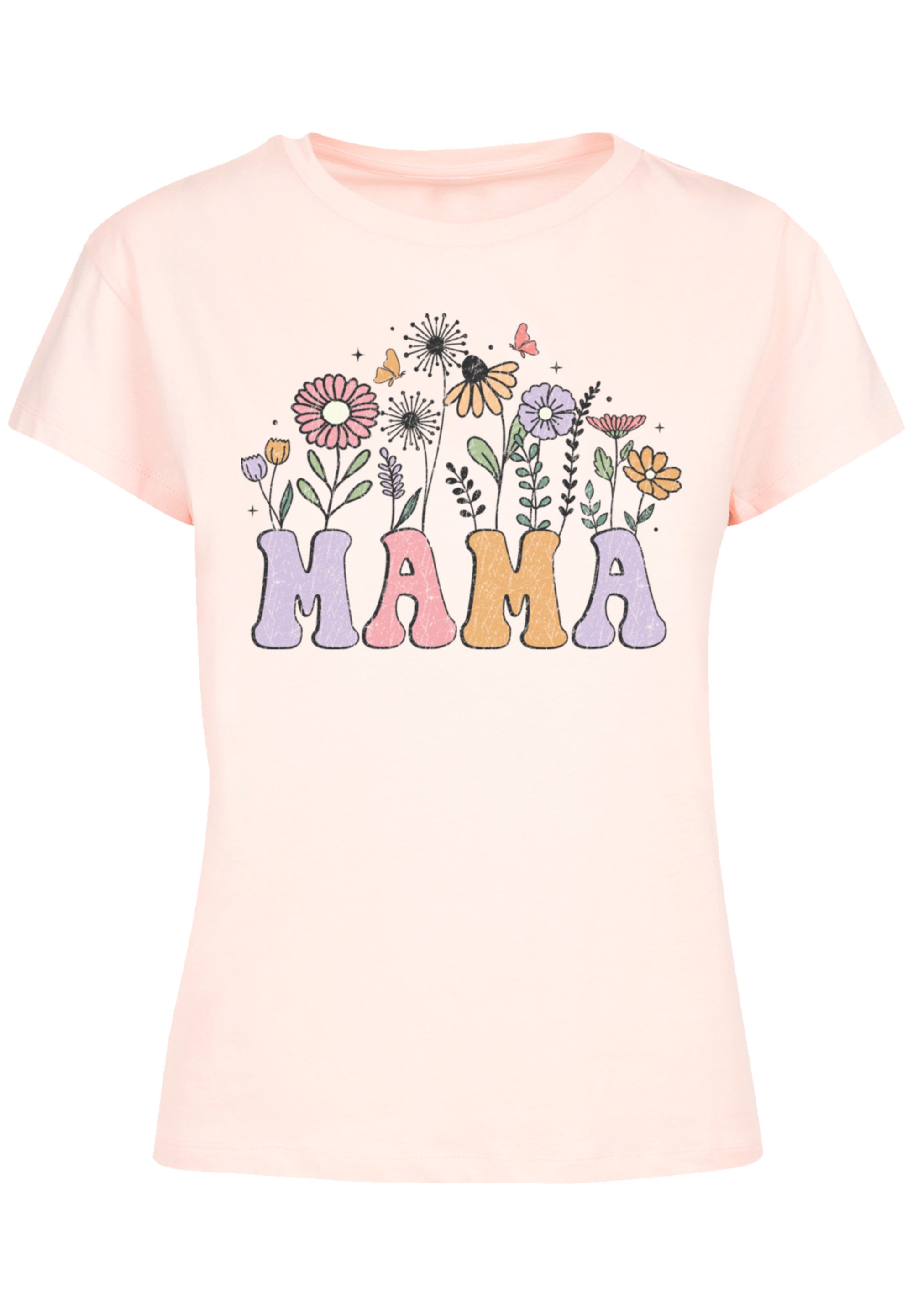 F4NT4STIC T-Shirt »Muttertags Blumen Mama«, Premium Qualität