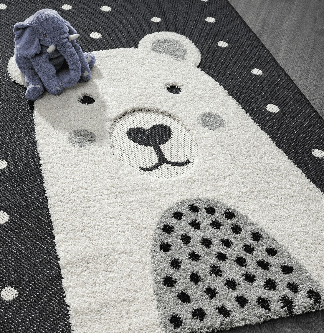 the carpet Teppich »Lou«, rechteckig, 20 mm Höhe, Kinderzimmer Teppich strapazierfähig und pflegleicht