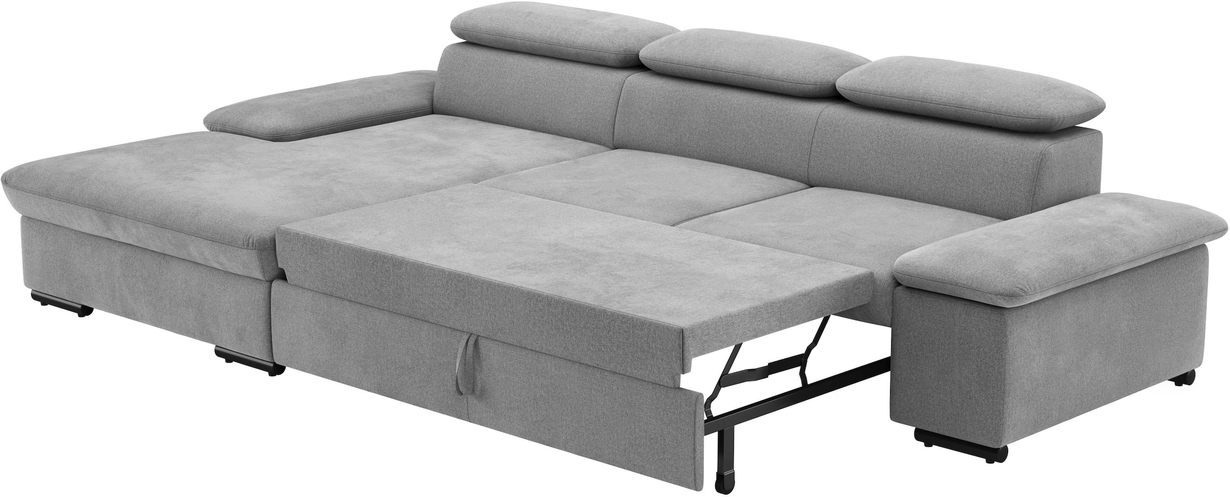 sit&more Ecksofa »Alcudia L-Form«, wahlweise mit Bettfunktion
