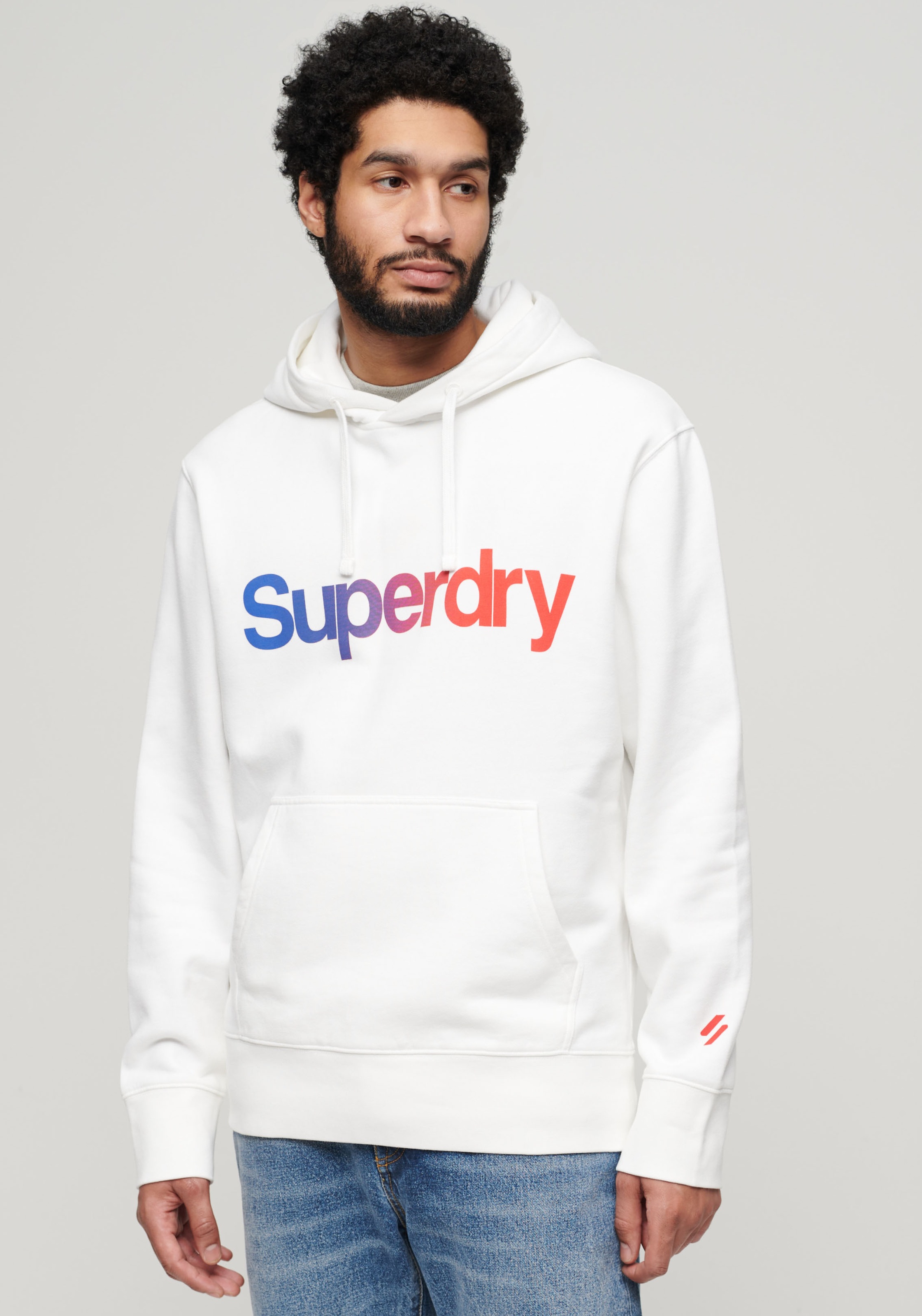 Superdry Kapuzensweatshirt "CORE LOGO LOOSE HOOD"