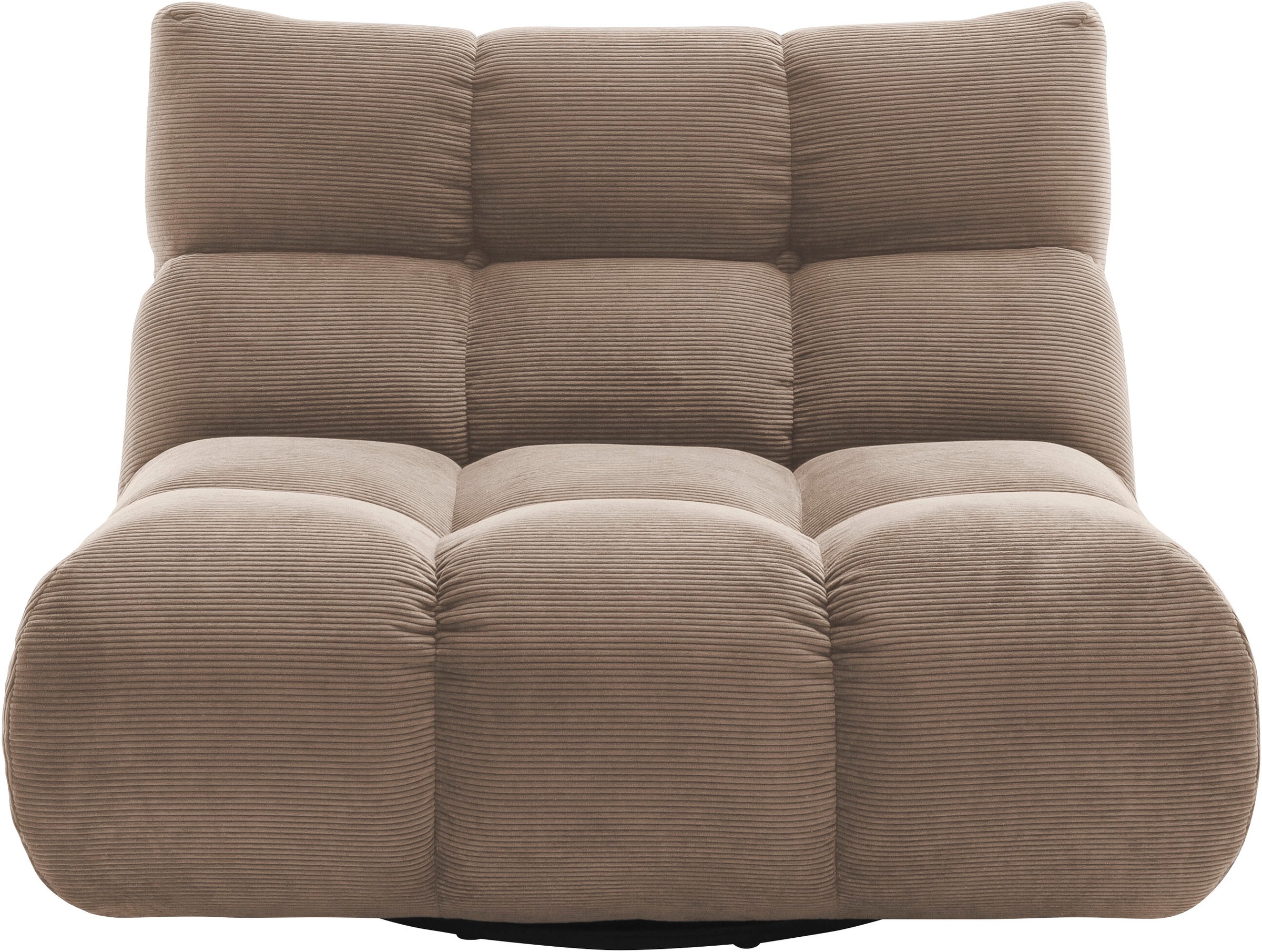 Home affaire 1,5-Sitzer "Cozy Bubble, 360 drehbarer Sessel, Breite 107 cm" mit eleganter Steppung, Rundumbezug & weicher Polsterung