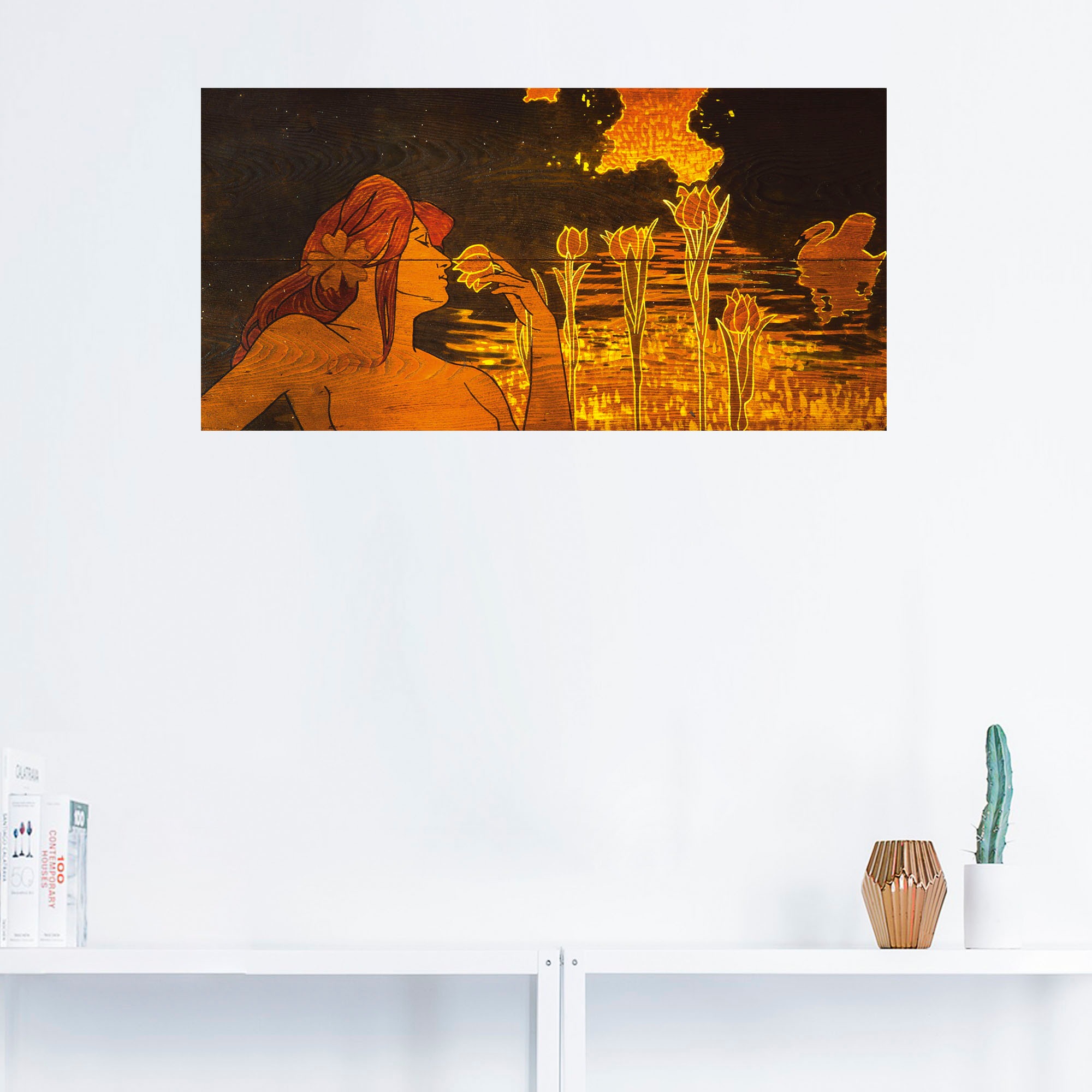 Artland Wandbild »Kreis Lyzeums, Poster von | als Alubild, St.), versch. Größen Barcelona in oder Frauen, Bilder II«, des (1 kaufen Wandaufkleber Leinwandbild, BAUR