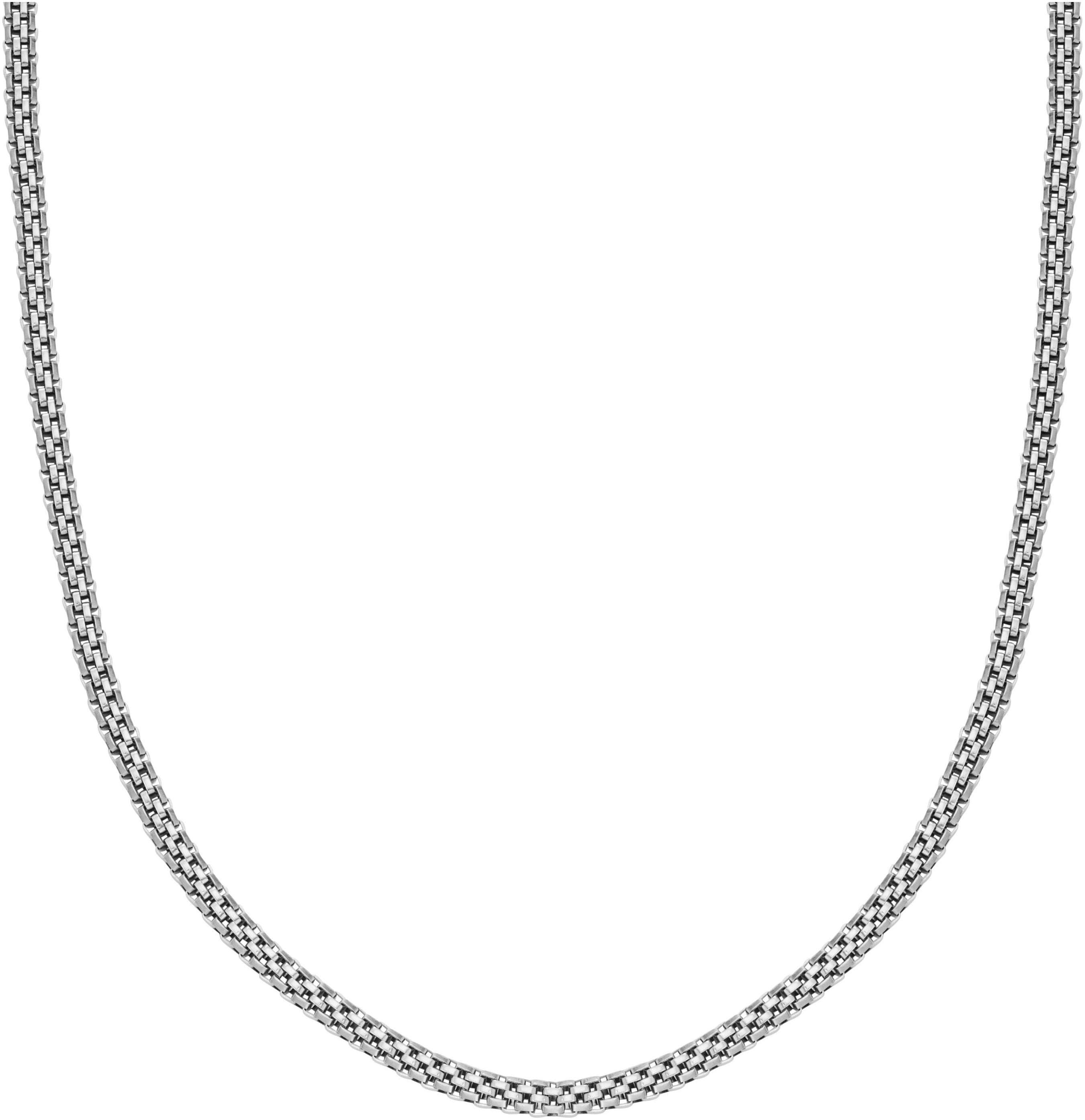 SKAGEN Damen Kette ohne Anhänger "Schmuck Geschenk Edelstahl Halskette Tov Mesh", Edelstahl, L: 56 B: 3,3mm, silber, Edelstahl, B:3,3mm, Halsketten