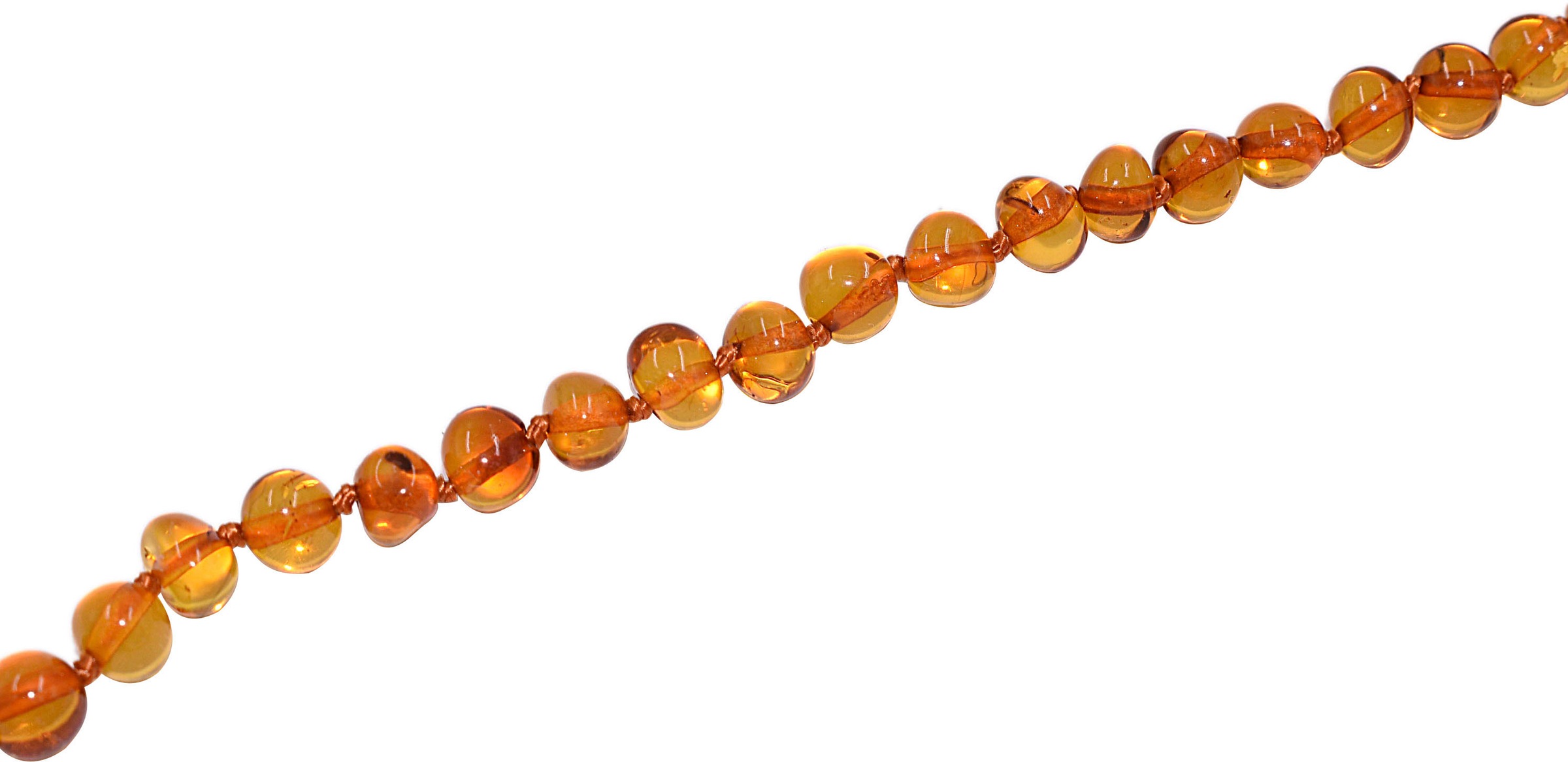 Firetti Collier »Schmuck Geschenk Messing Halsschmuck Halskette Edelstein«, Made in Germany - mit Bernstein