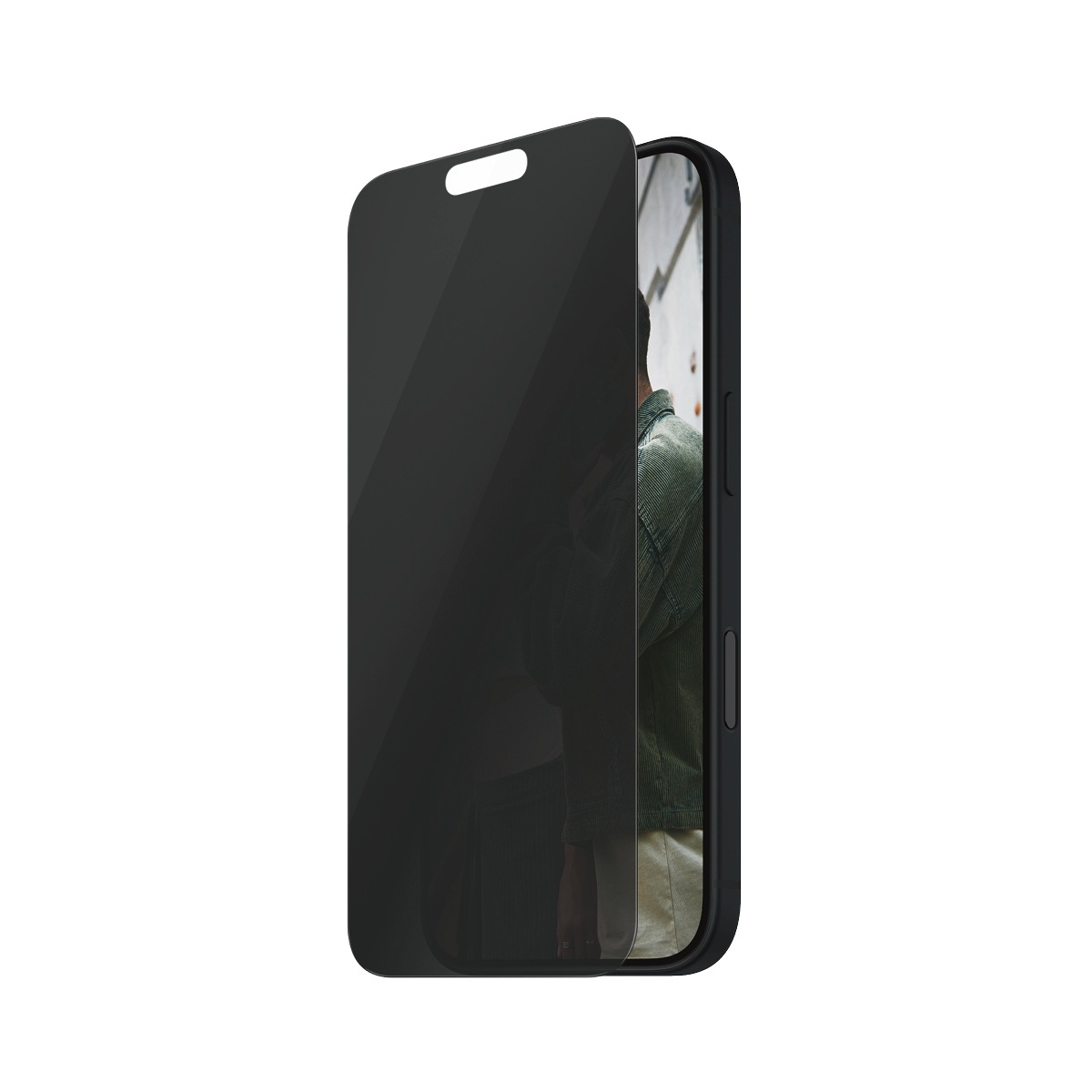 SAFE by PanzerGlass Displayschutzglas »Side-View Privacy Screen Protection«, für Apple iPhone 16-Apple iPhone 15, (1 St.), Displayschutzfolie, Schutzfolie, Bildschirmschutz, kratz- & stoßfest