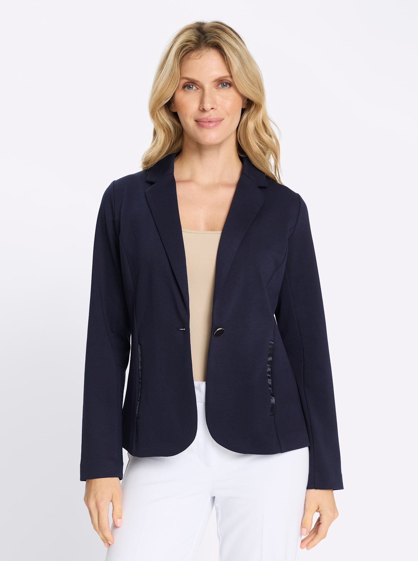Classic Basics Jackenblazer "Jersey-Blazer" günstig online kaufen