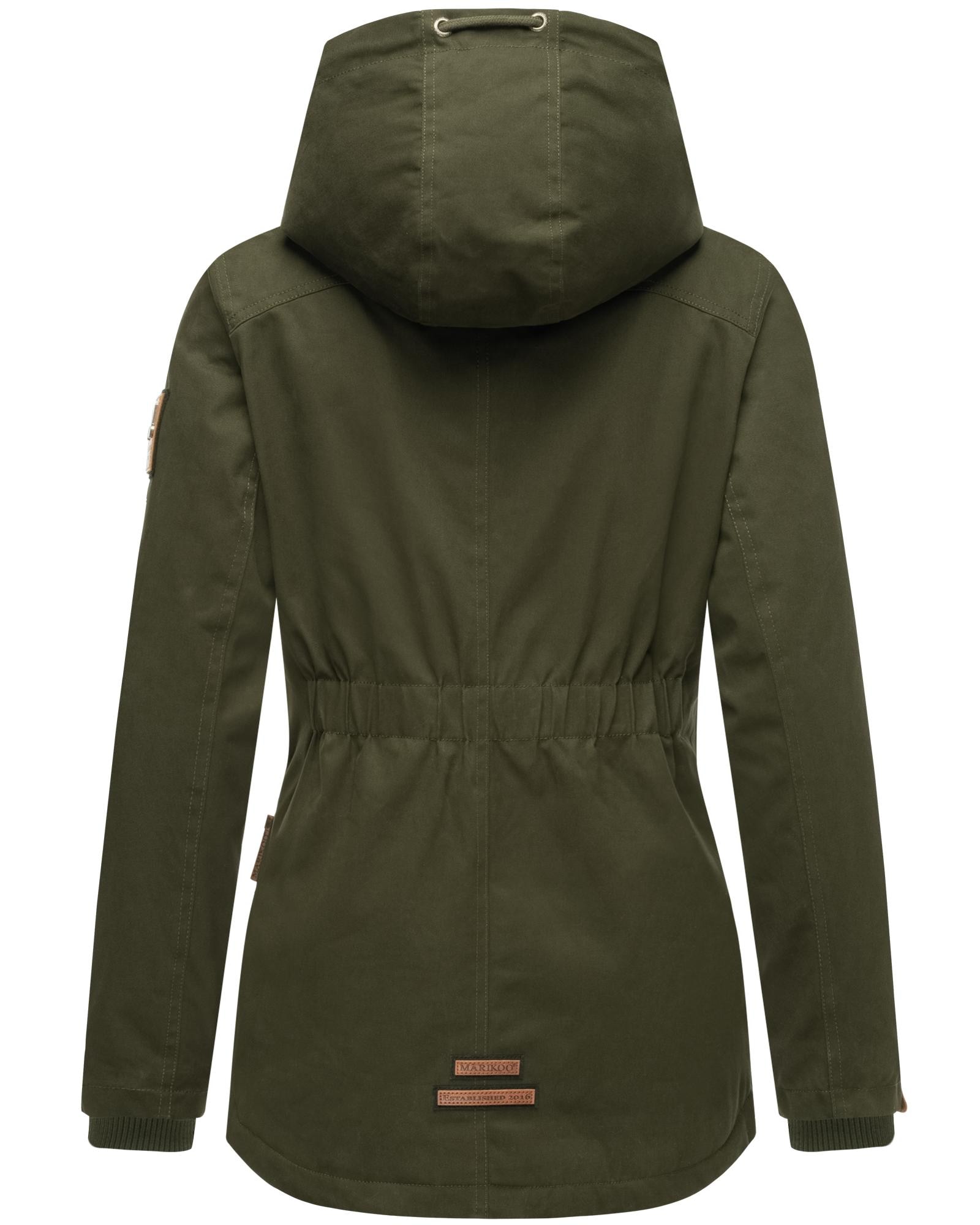 Marikoo Winterjacke »Bikoo«, mit Kapuze, sportliche Damen Outdoor Baumwolljacke mit Kapuze