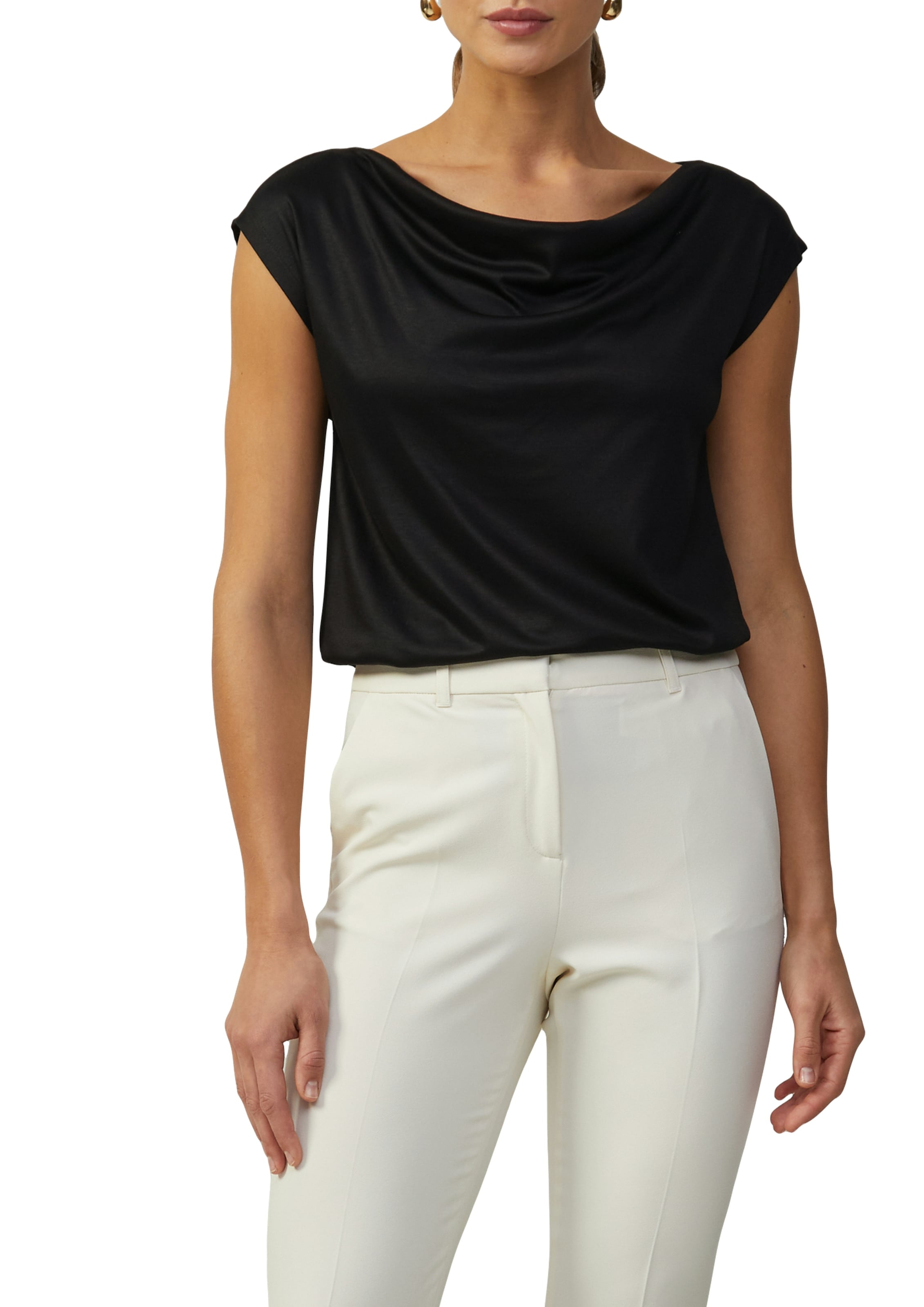 s.Oliver BLACK LABEL T-Shirt, aus Interlock Jersey günstig online kaufen