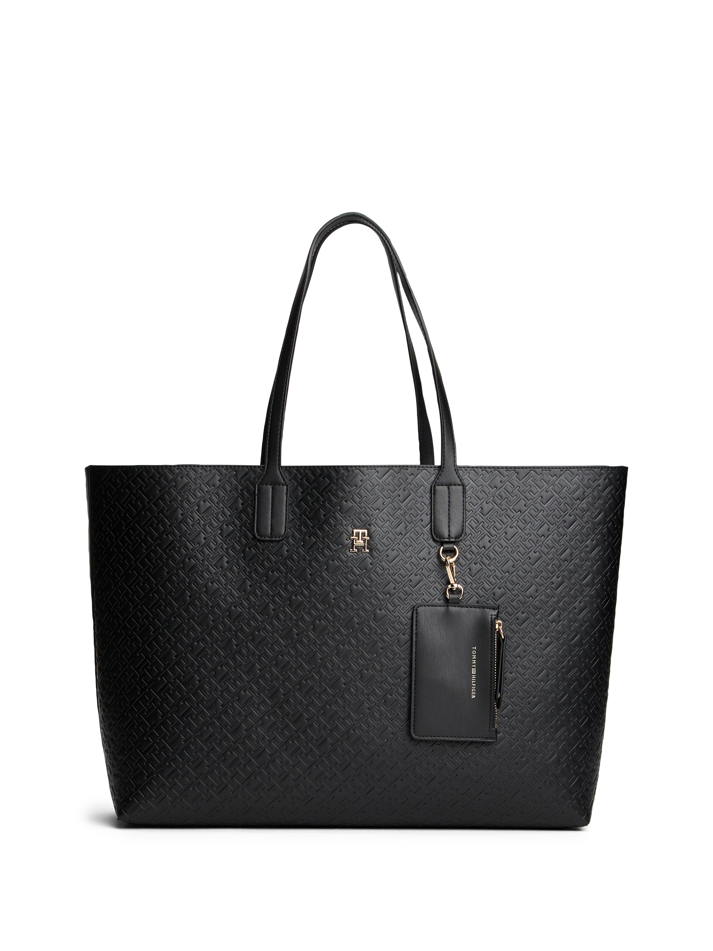 Tommy Hilfiger Tragetasche "TH ICON TOTE MONO", Damen Schultertasche, Shopp günstig online kaufen