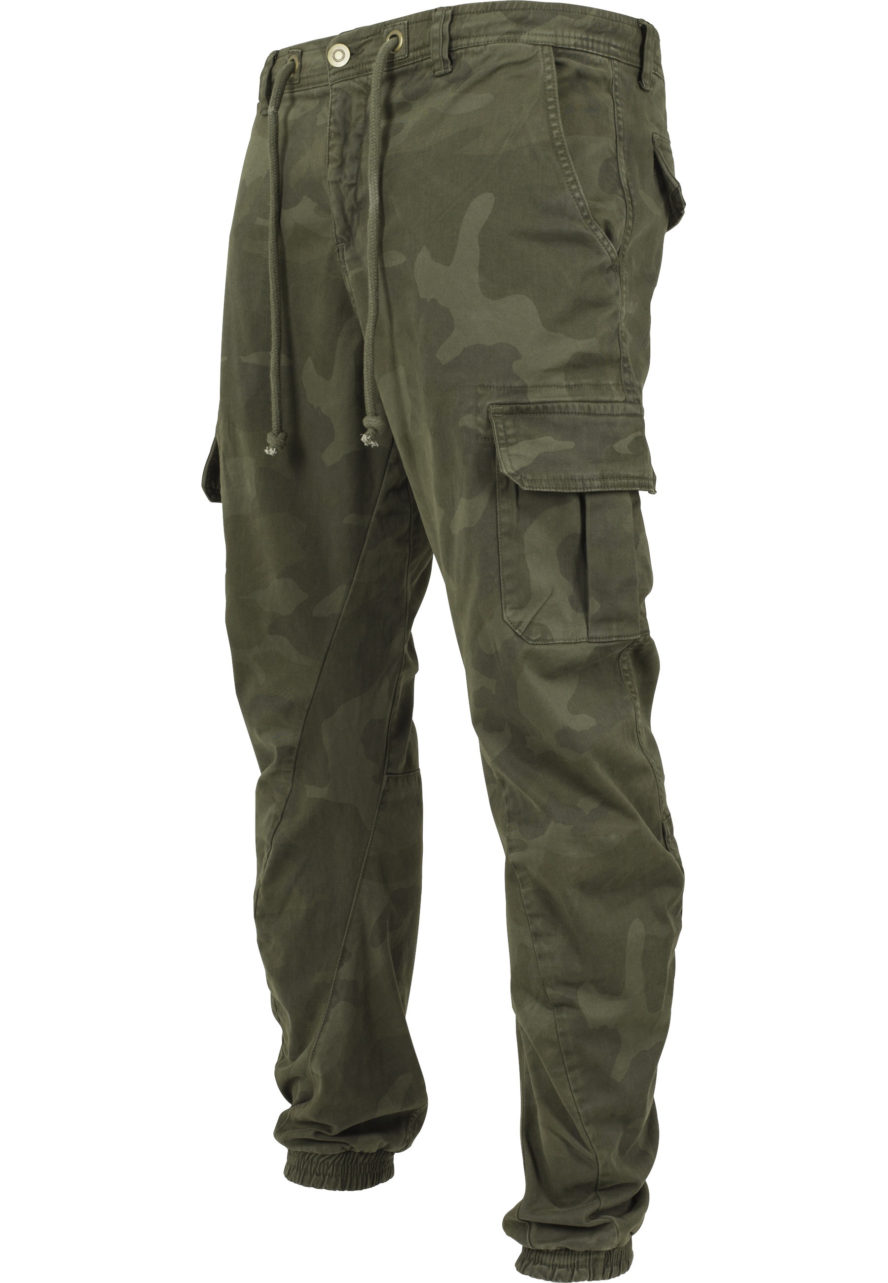 Urban Classics Camo Cargo Jogging Pants Olive Size 32 2