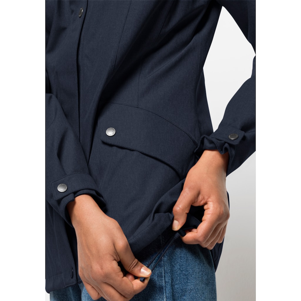 Jack Wolfskin Winterjacke »PARK AVENUE JACKET«, mit Kapuze