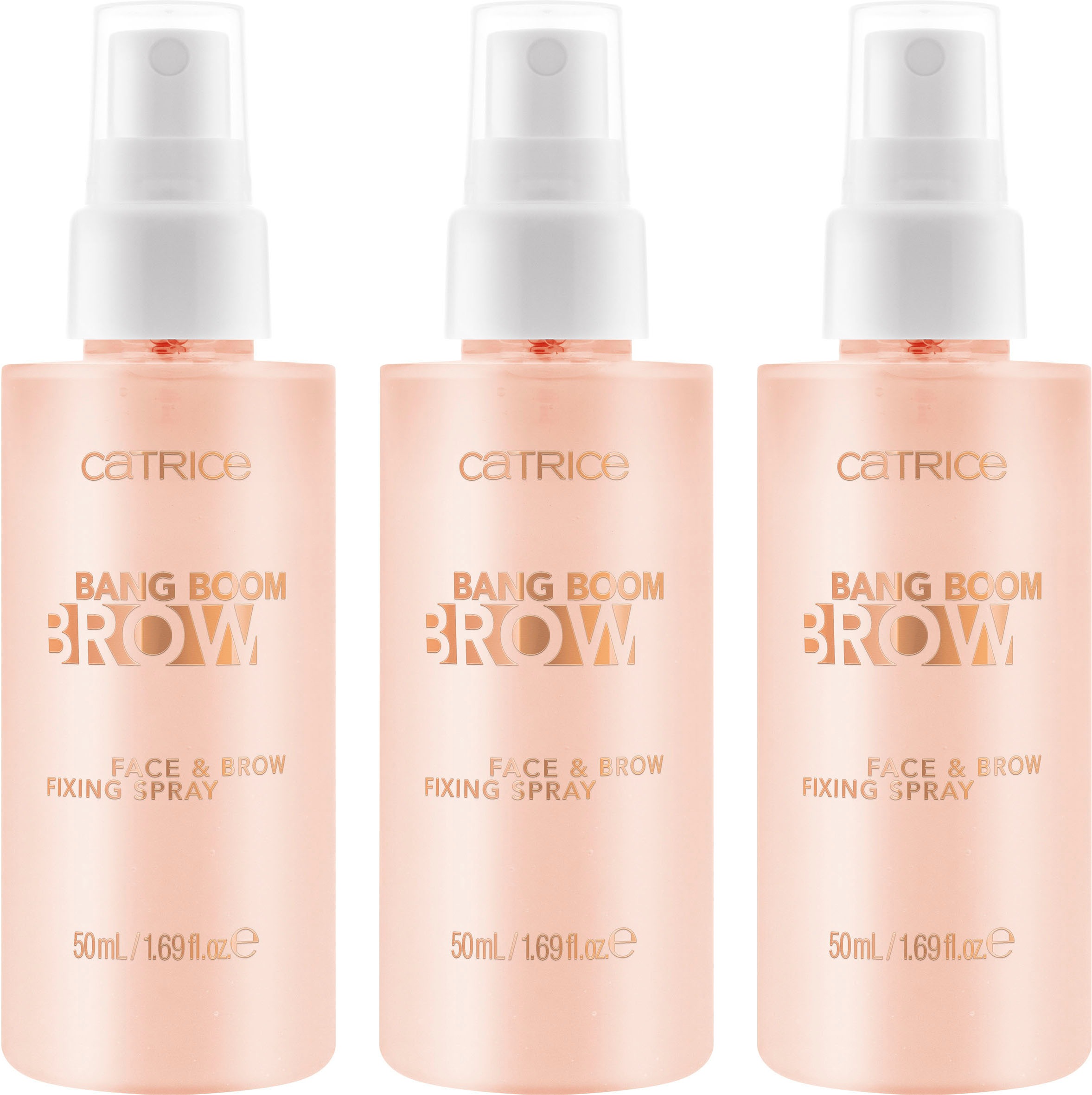 Fixierspray »Bang Boom Brow Face & Brow Fixing Spray«, (Set, 3 tlg.)