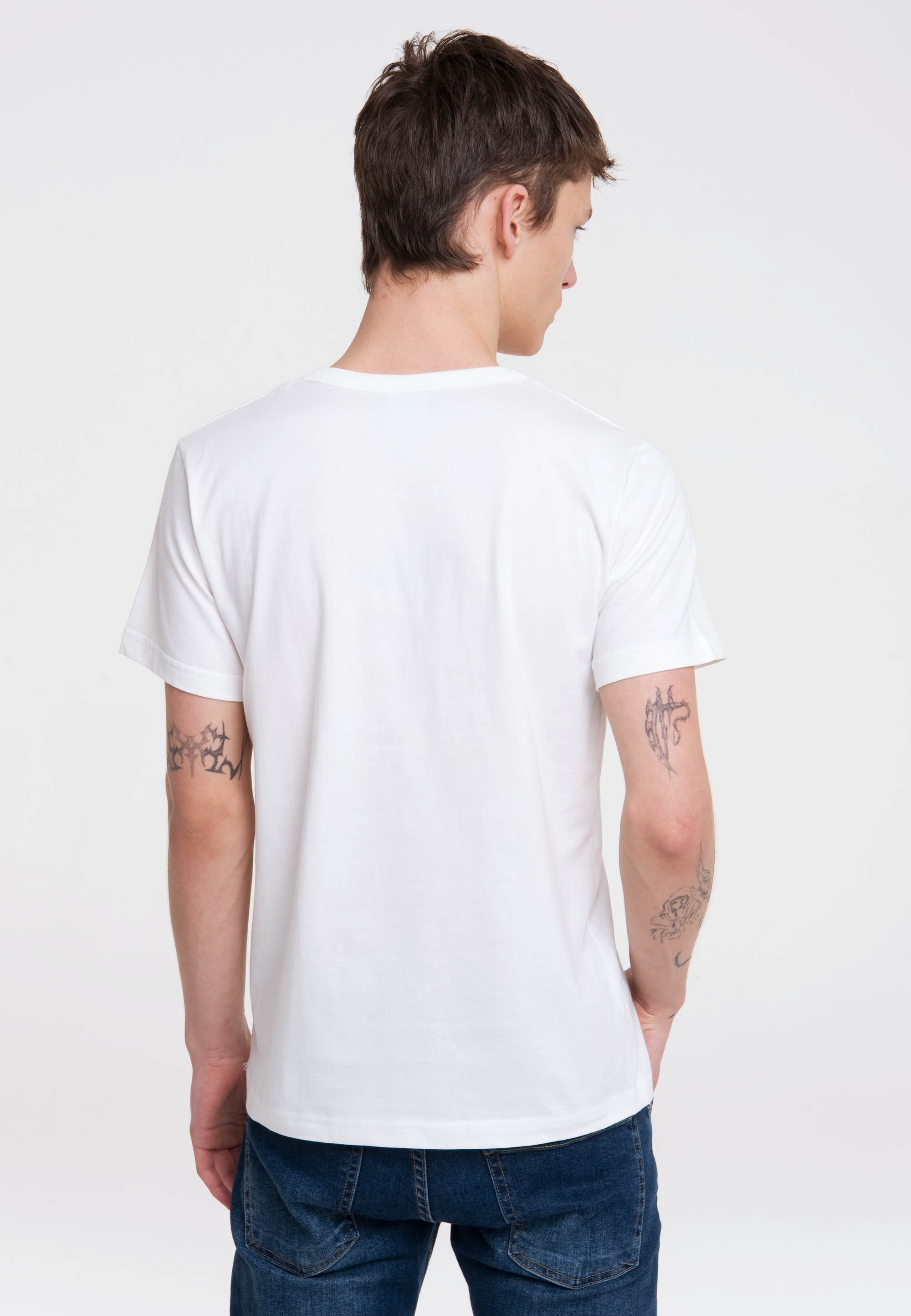 LOGOSHIRT T-Shirt »Hulk - Marvel«, mit coolem Frontprint