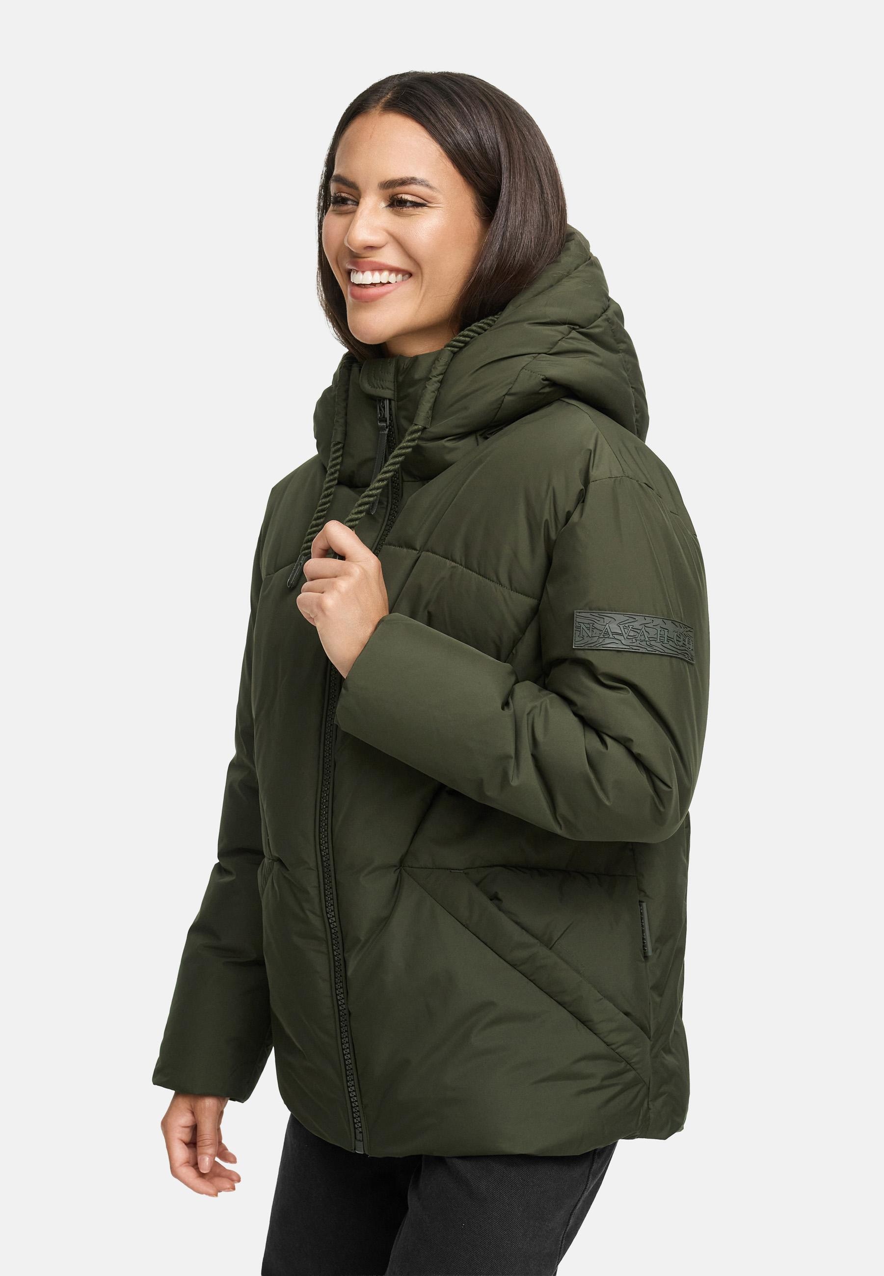 Navahoo Steppjacke »Pastellzauber 14«, mit Kapuze, Winterjacke mit Kapuze
