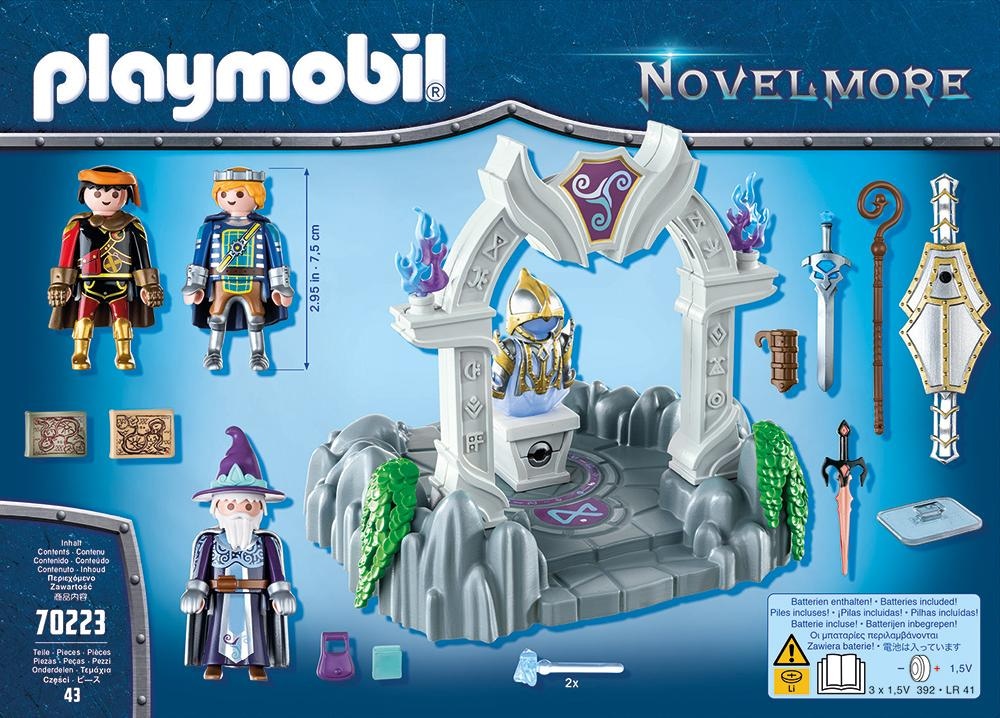 Playmobil® Konstruktions-Spielset »Tempel der Zeit (70223), Novelmore«, (43 St.), Made in Germany