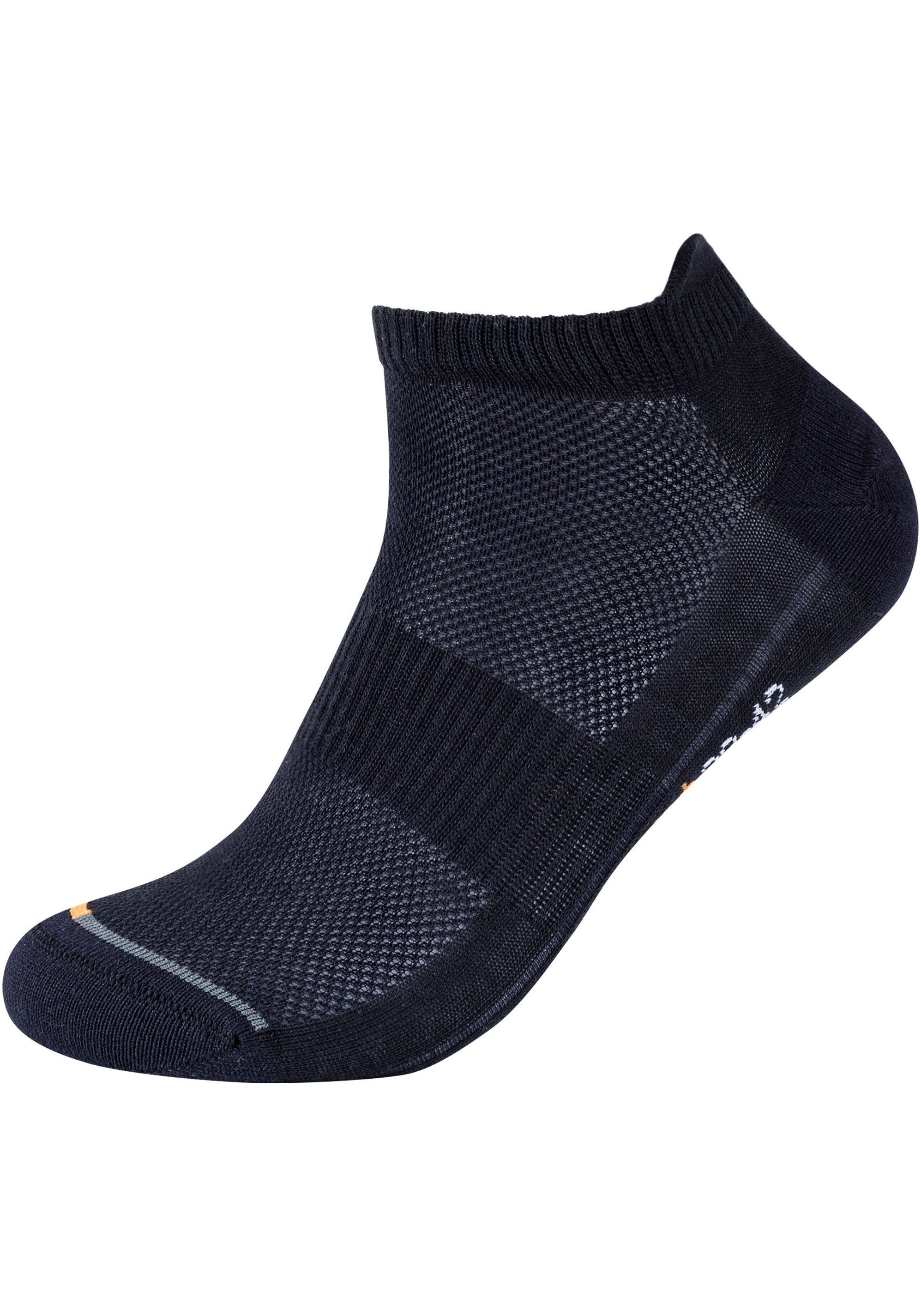 Thumbnail - Camano Sneakersocken "function" 4 Stk. tlg. mit Micro-Plüsch an Ferse und Zehen