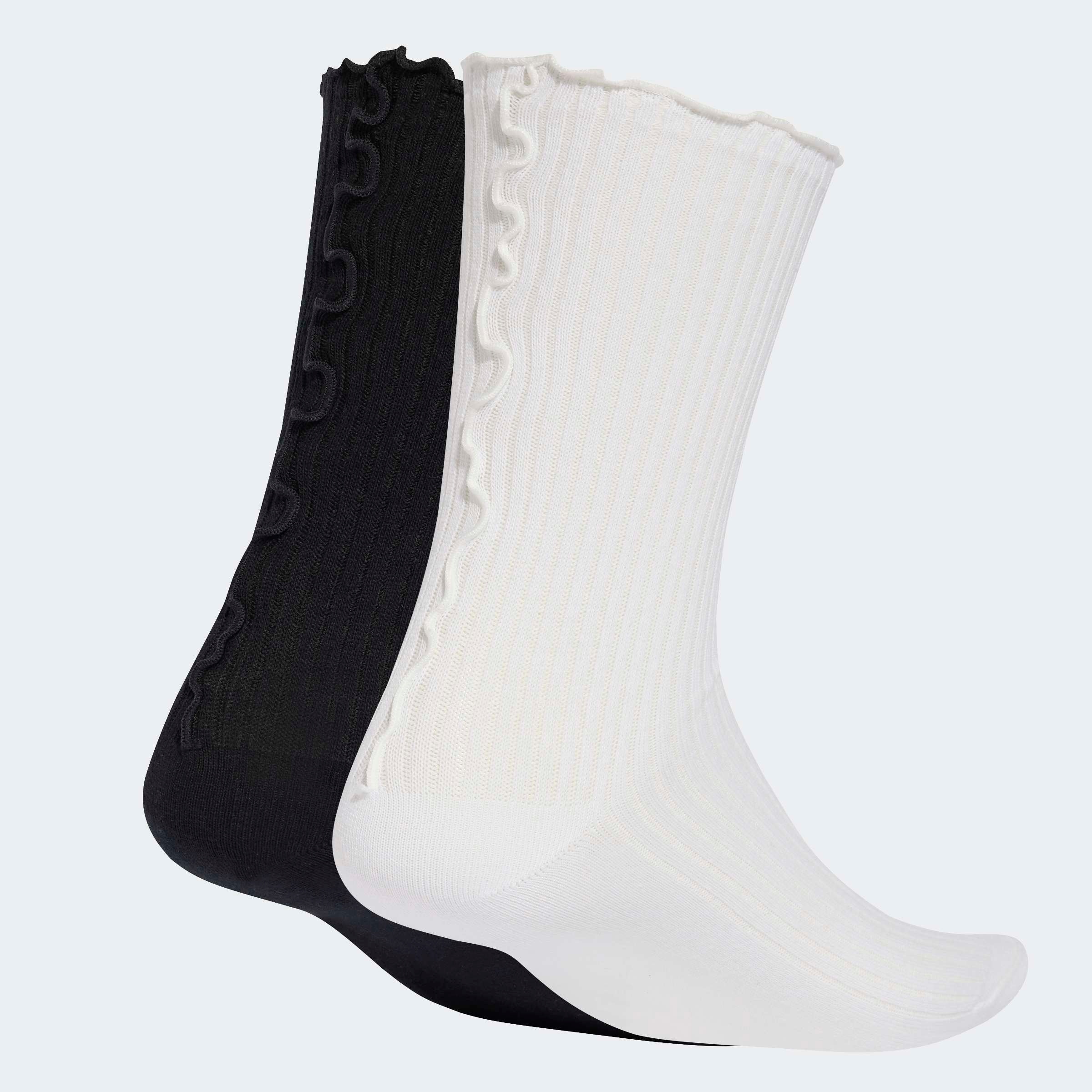 adidas Originals Sportsocken »RUFFLE CR S 2P« 2 Paar tlg. für Erwachsene, im praktischen 2er-Set
