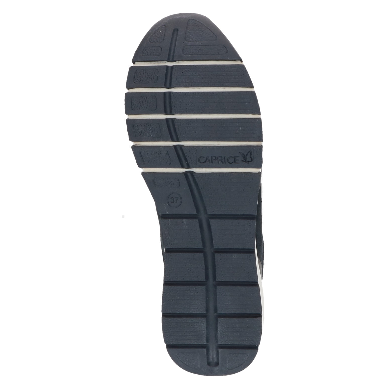 Caprice Keilsneaker, Freizeitschuh, Halbschuh, Schürer mit Besatz in Metallicoptik