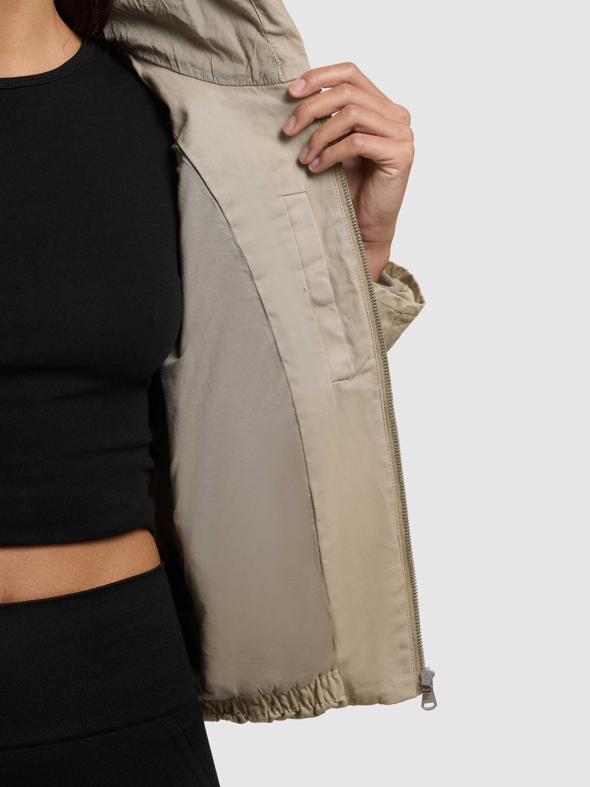 khujo Blouson »JUDY« mit Kapuze