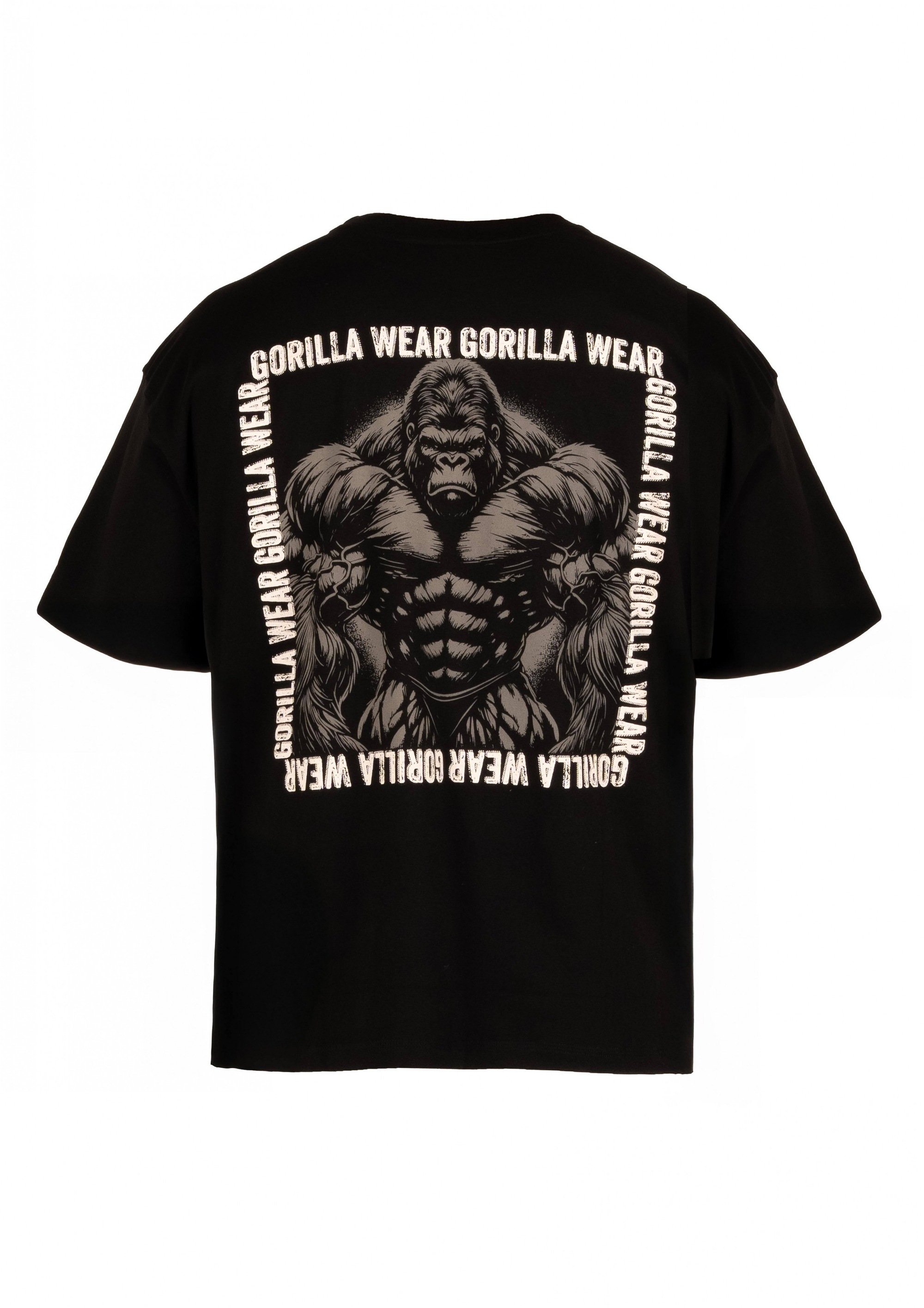 Gorilla Wear Funktionsshirt mit klassischem Rundhalsausschnitt