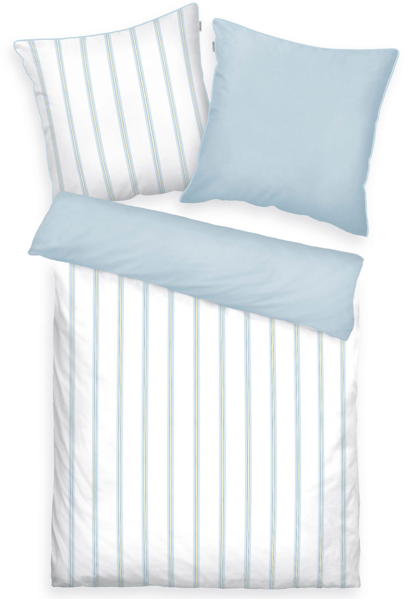TOM TAILOR HOME Bettwäsche "CLASSIC SATIN STRIPES in Gr. 135x200cm oder 155 günstig online kaufen