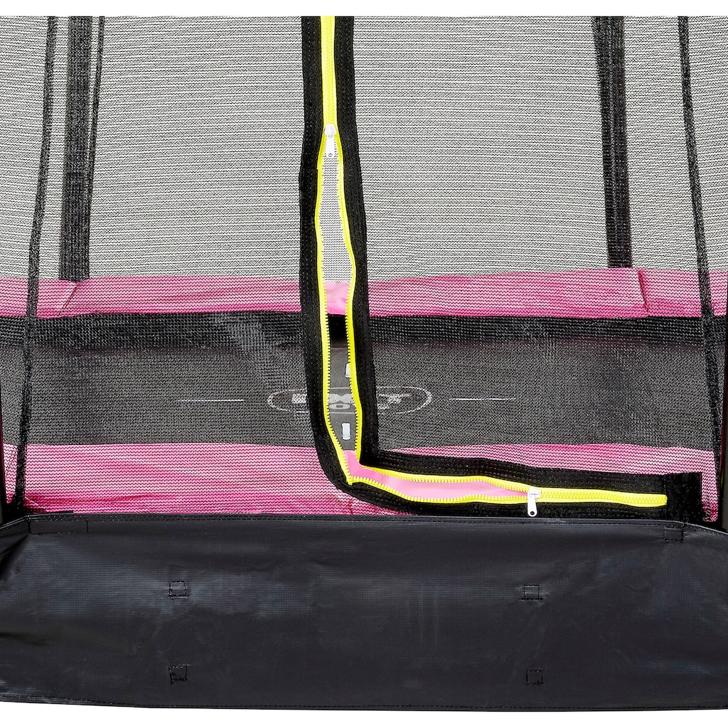 EXIT Bodentrampolin »Silhouette Ground«, BxT: 214x305 cm, mit Sicherheitsnetz