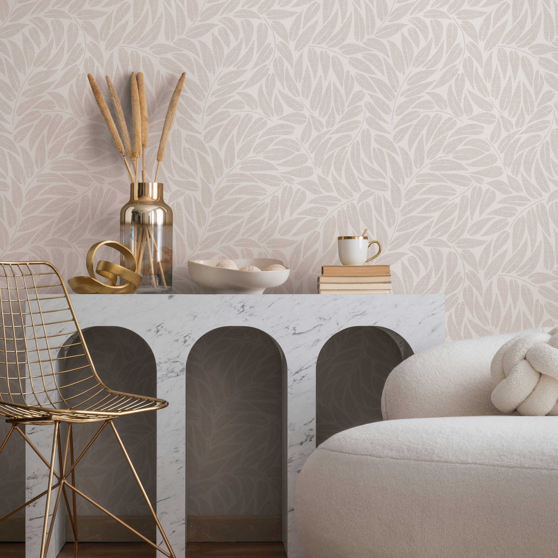 Marburg Vliestapete "Urban Echo" floral für Wohnzimmer Schlafzimmer Küche