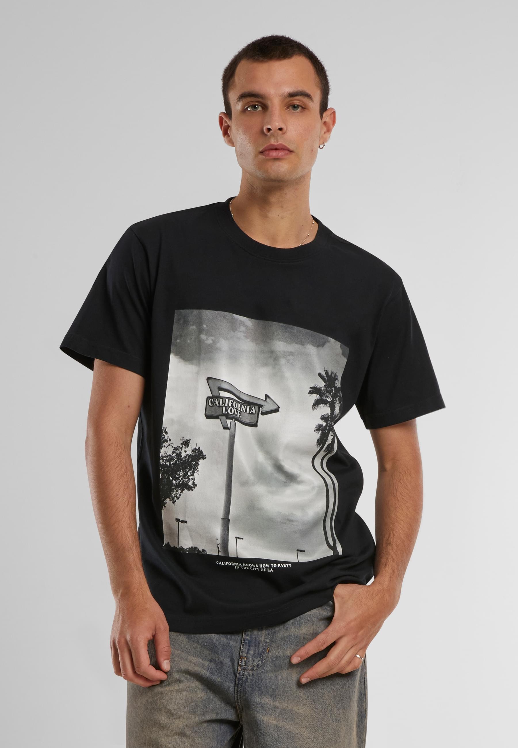 MisterTee T-Shirt »MisterTee Herren California Love Tee«, (1 tlg.)