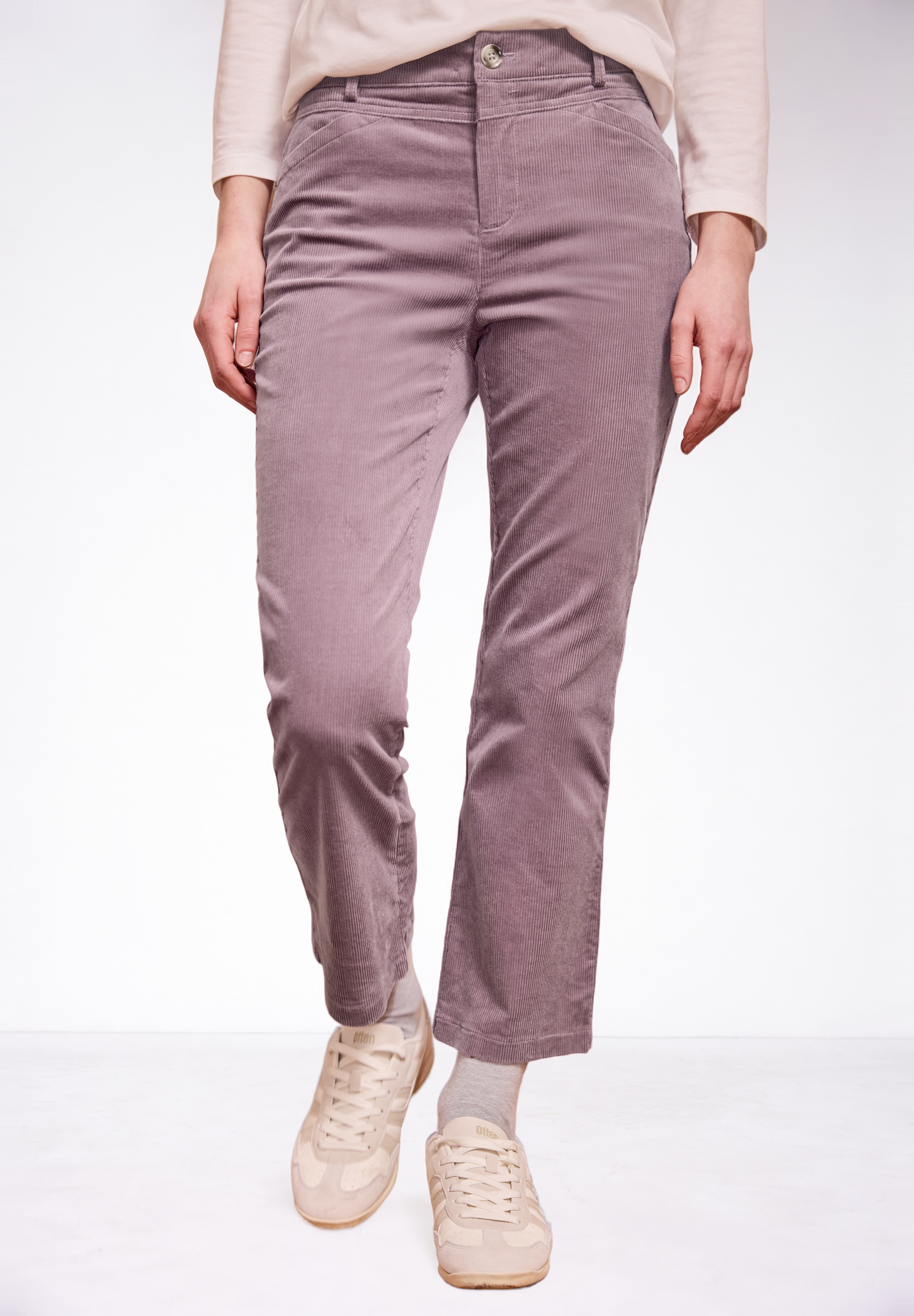 STREET ONE STUDIO Cordhose  in Cord-Optik