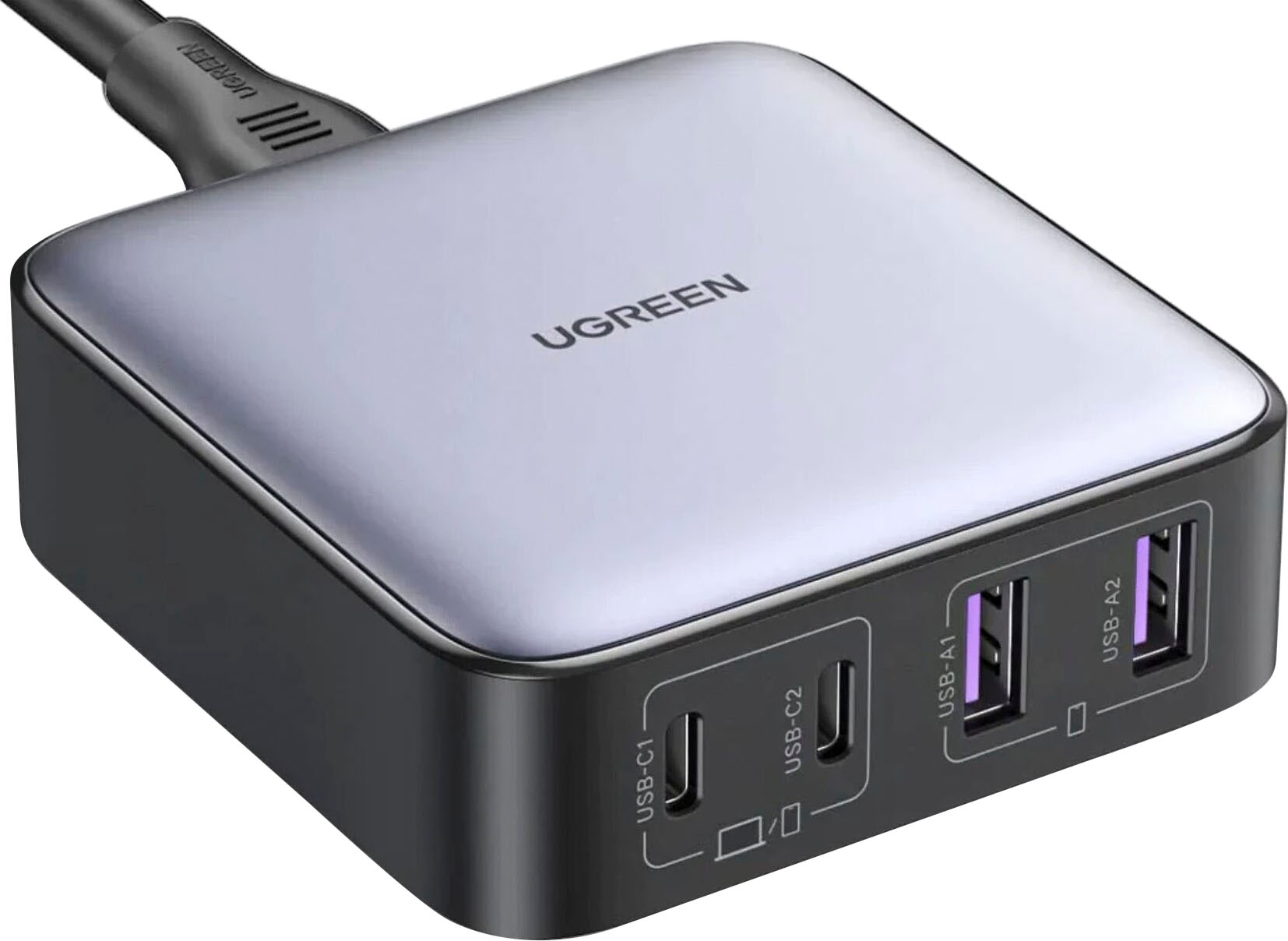 UGREEN USB-Ladegerät »Nexode 2*USB-A + 2*USB-C 65W Desktop Fast Charger«