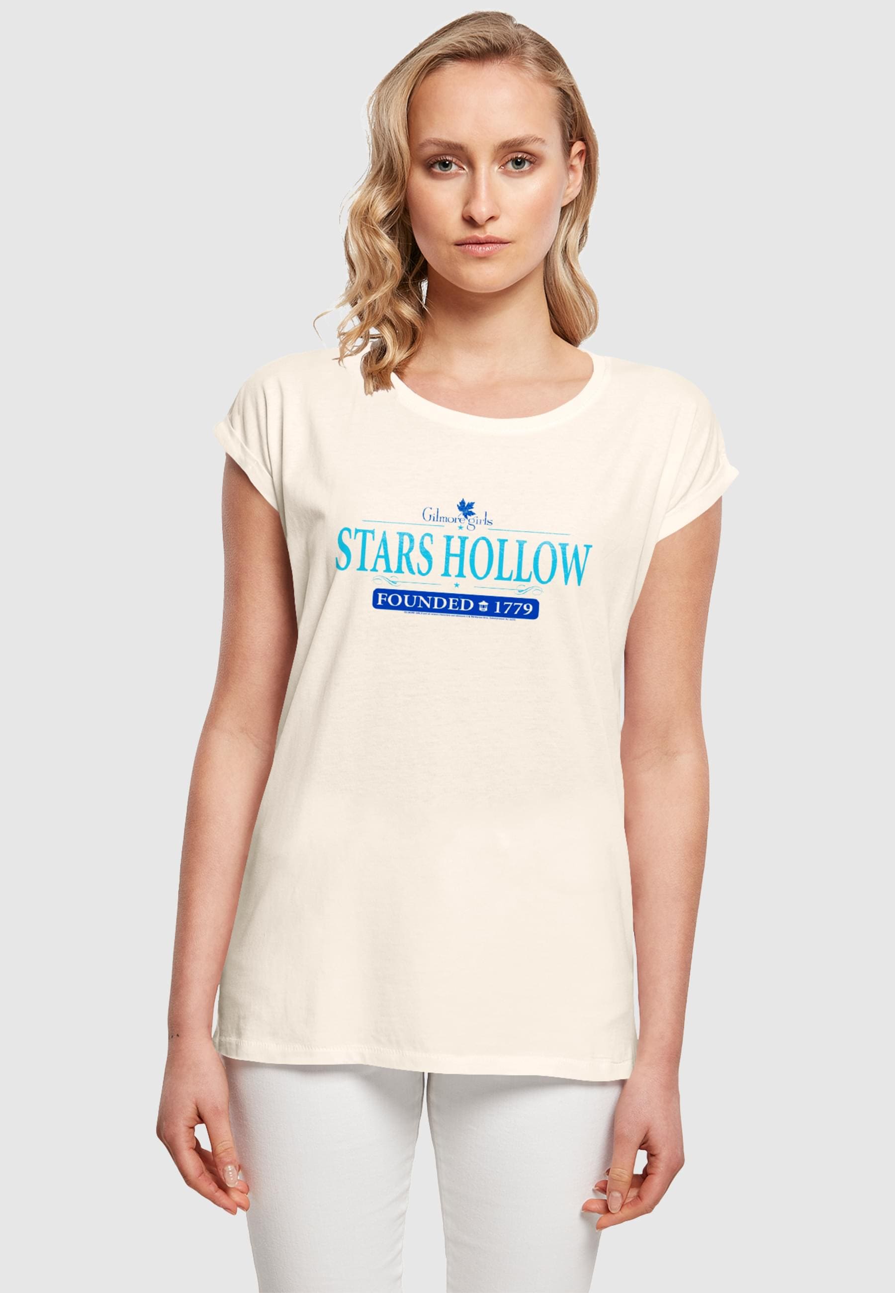 ABSOLUTE CULT T-Shirt »ABSOLUTE CULT Ladies Gilmore Girls - Stars Hollow T-Shirt«, (1 tlg.)