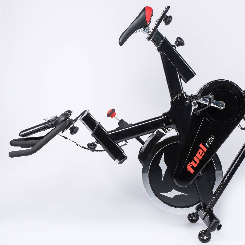 Fuel Fitness Heimtrainer »Indoor Cycle IF300«, Bluetooth, App-Anbindung (Spirit App), höhenverstellbar